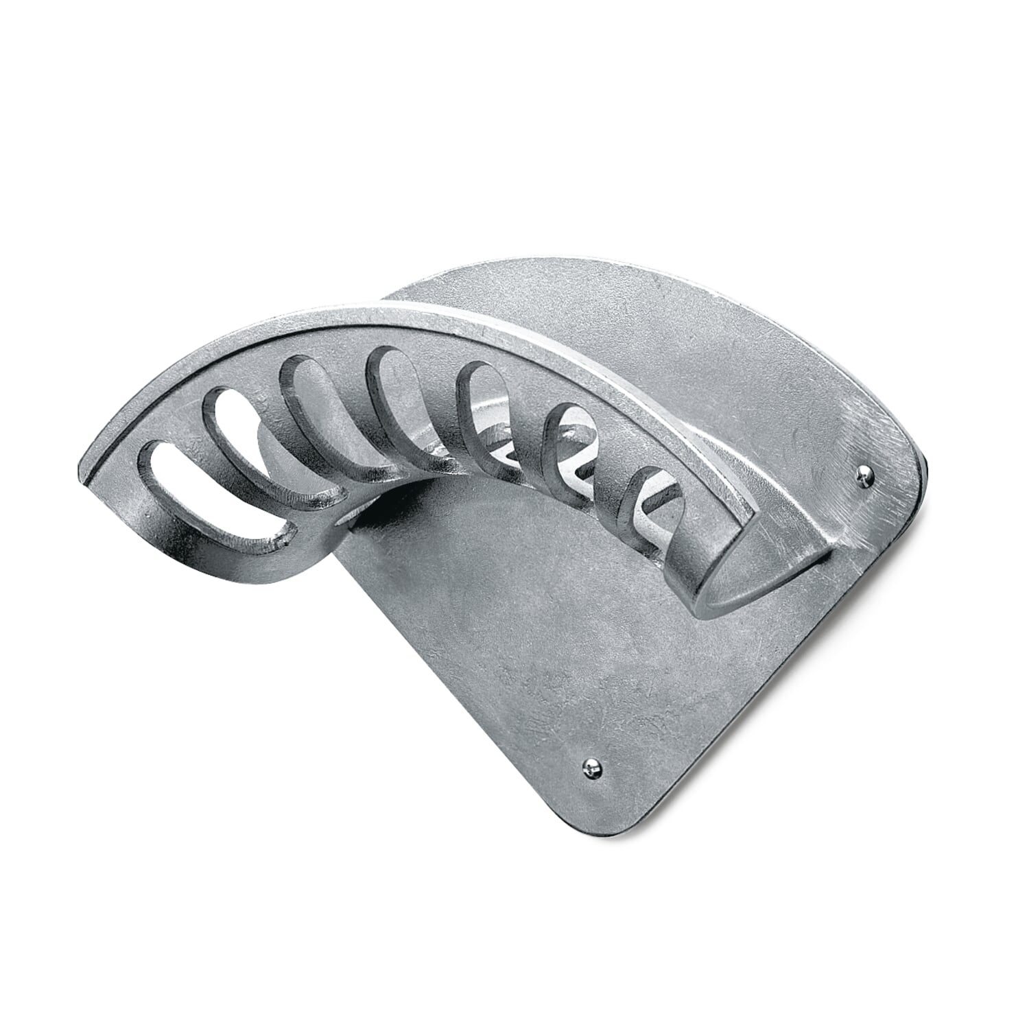 Wall hose holder cast aluminum