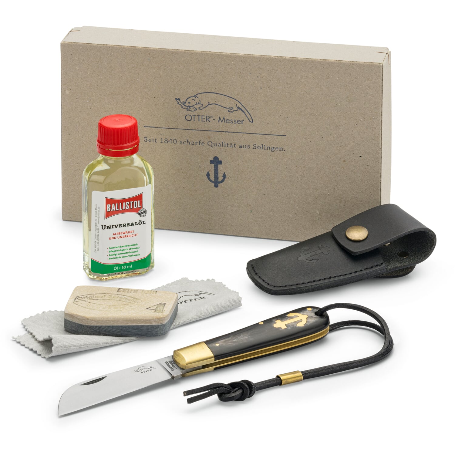 Gift set anchor knife