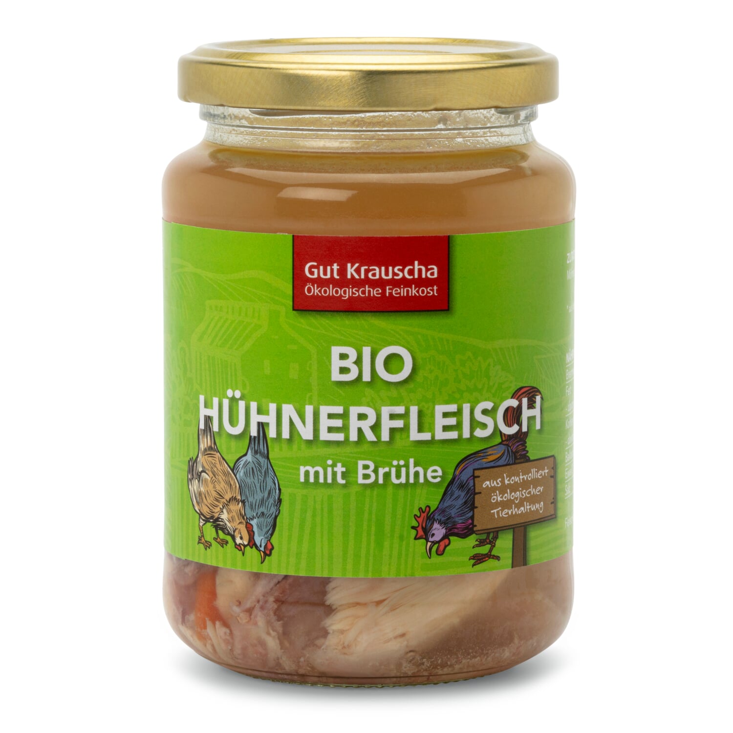 Gut Krauscha Organic chicken with broth