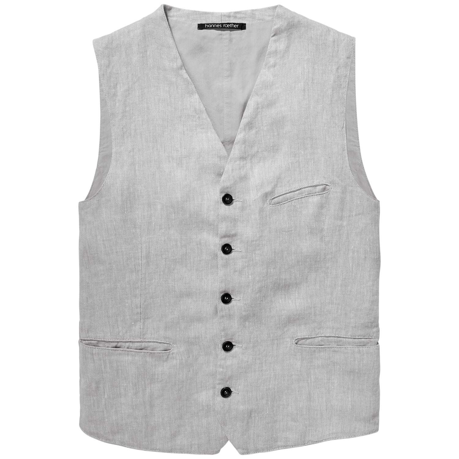 Men's linen vest