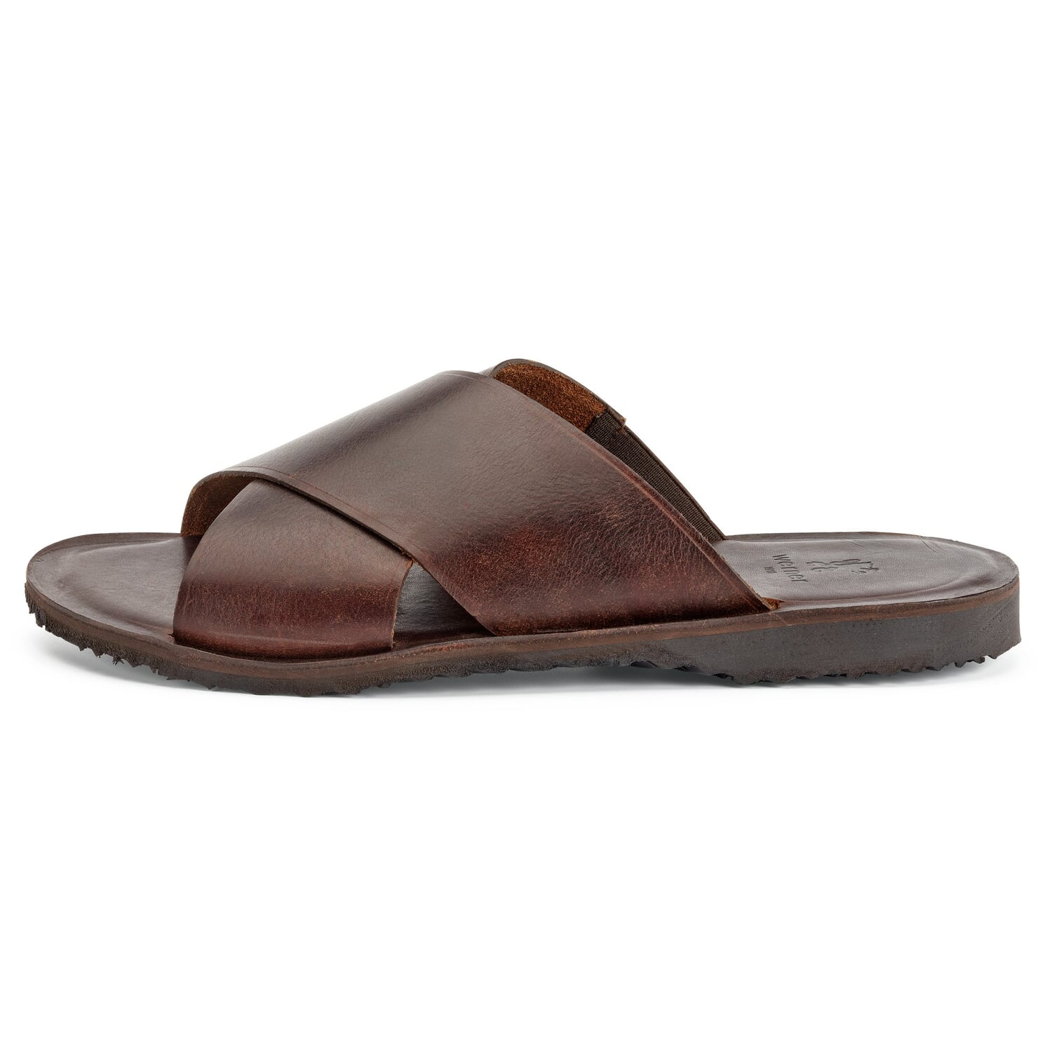 Men's leather mules