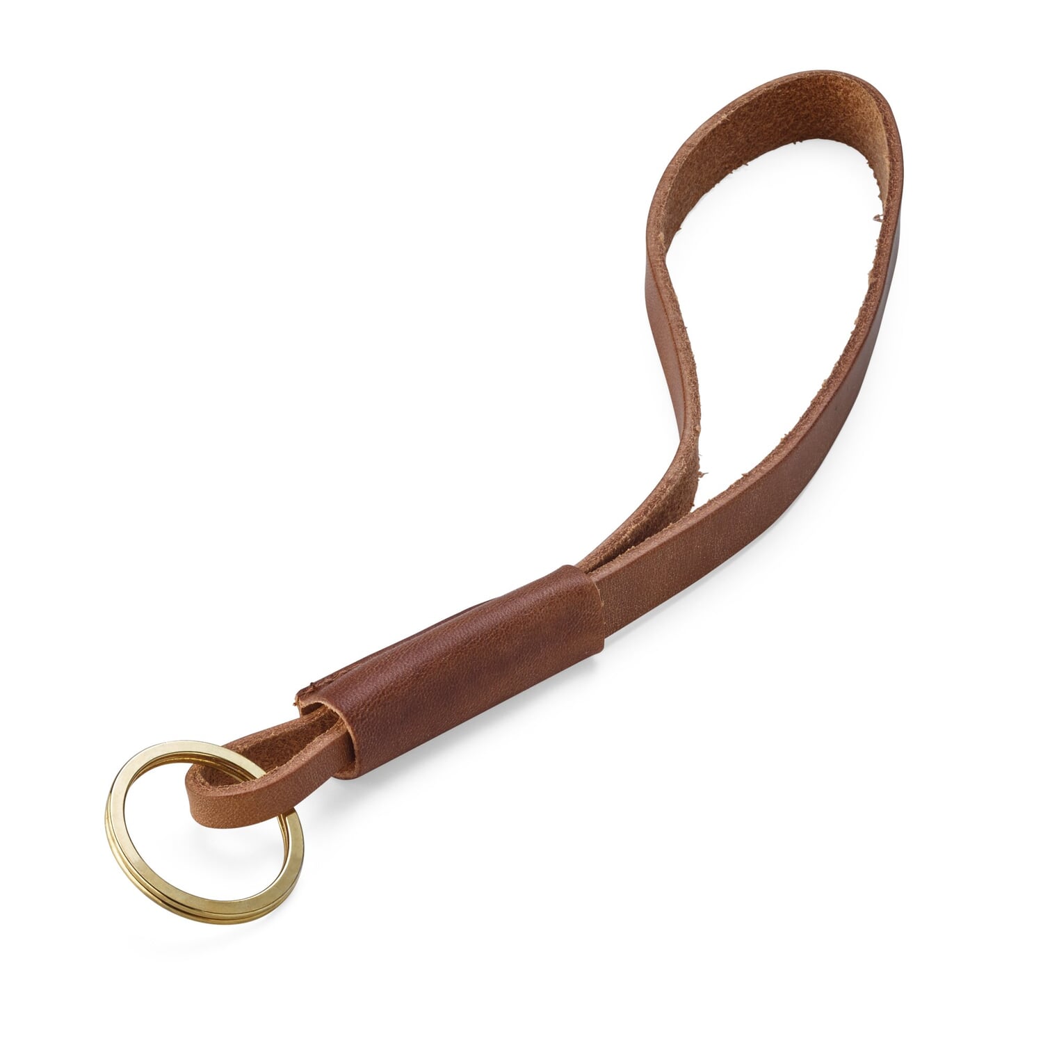 Keychain harness leather long