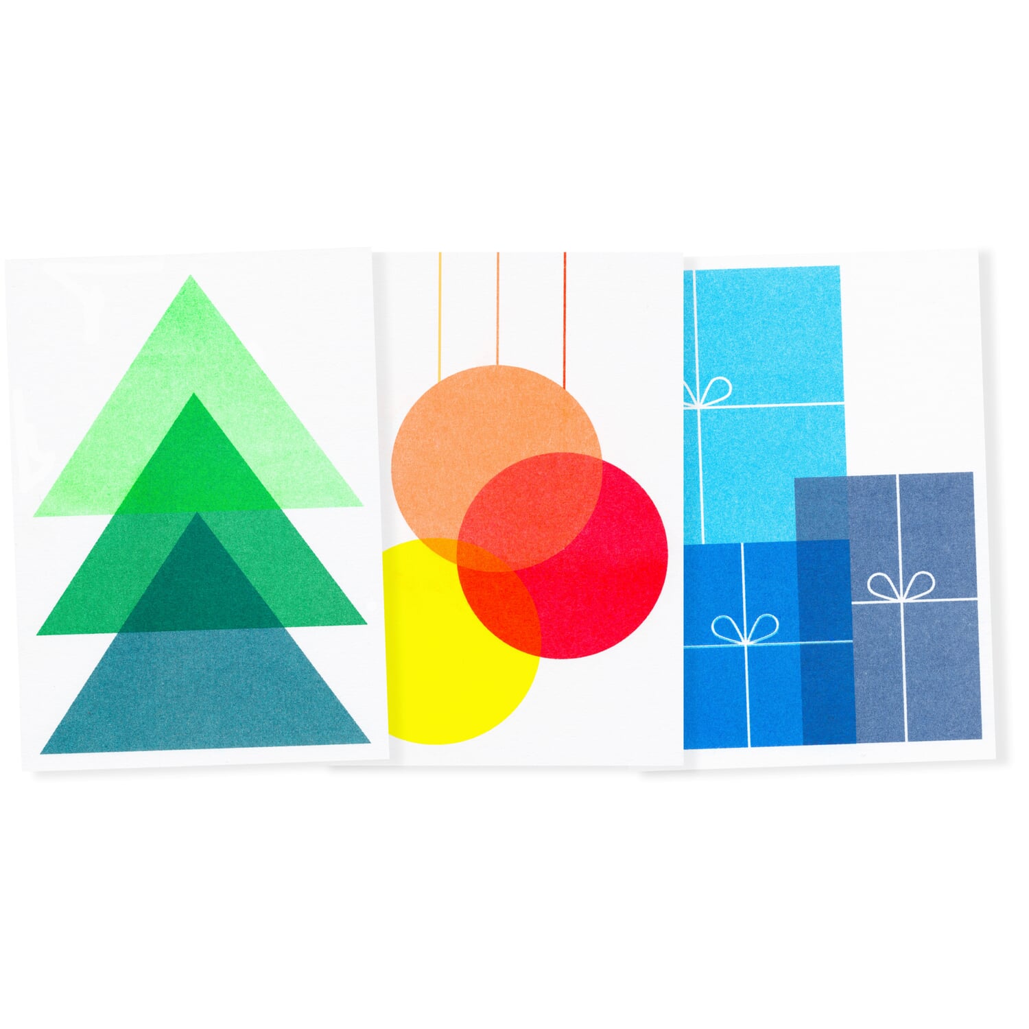 Riso Winter postcard set