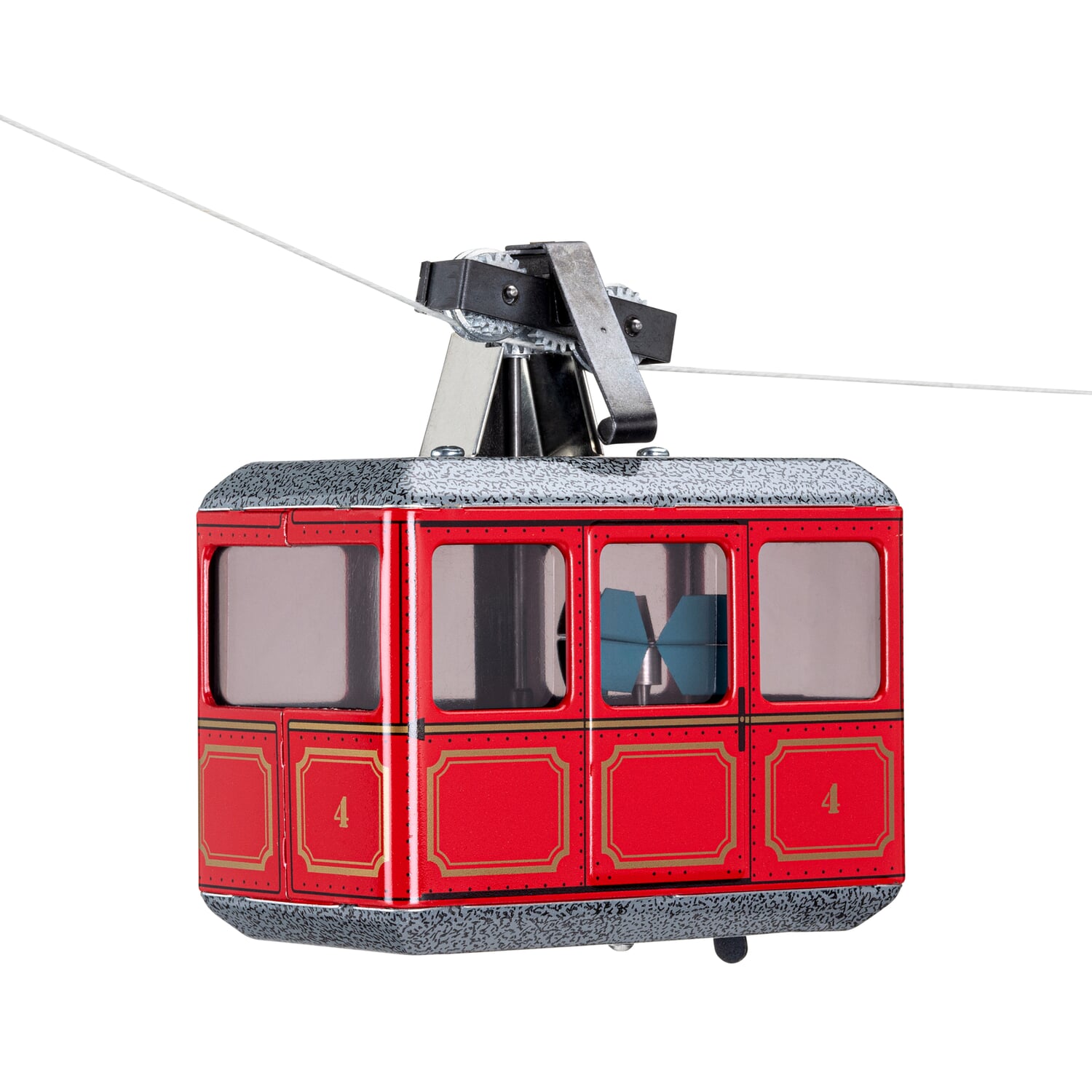 Cableway steel plate