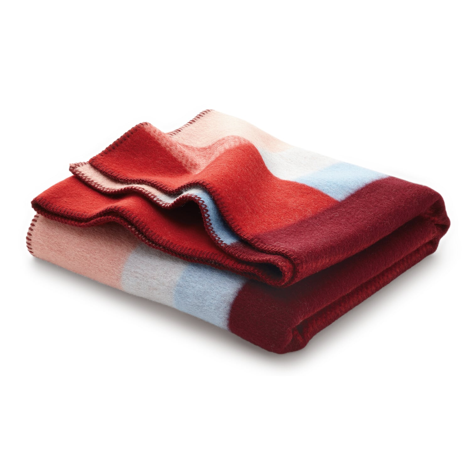 Lambswool blanket Bauhaus style