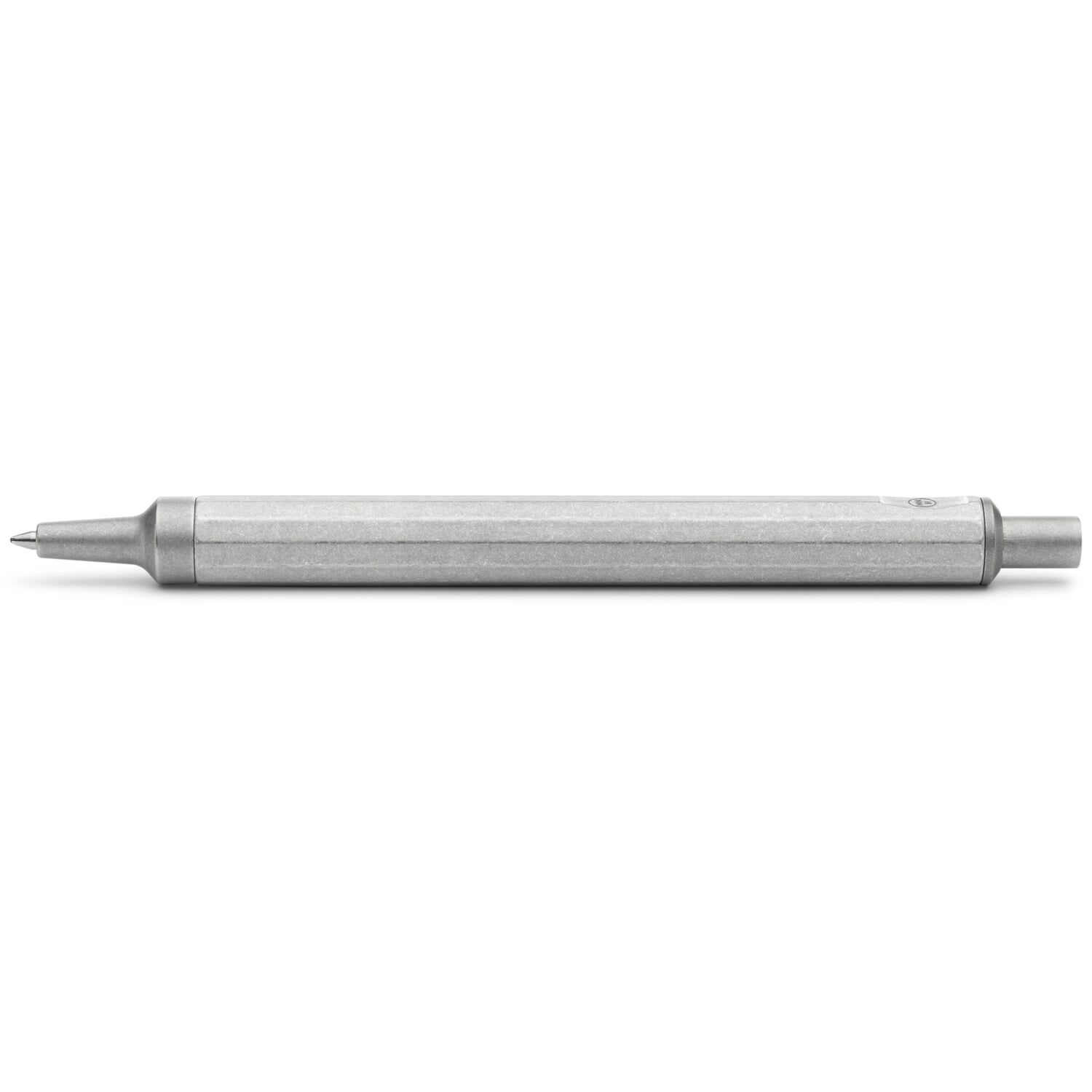 Retractable ballpoint pen aluminum