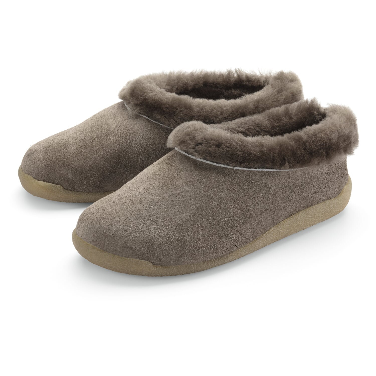 Lambskin slipper