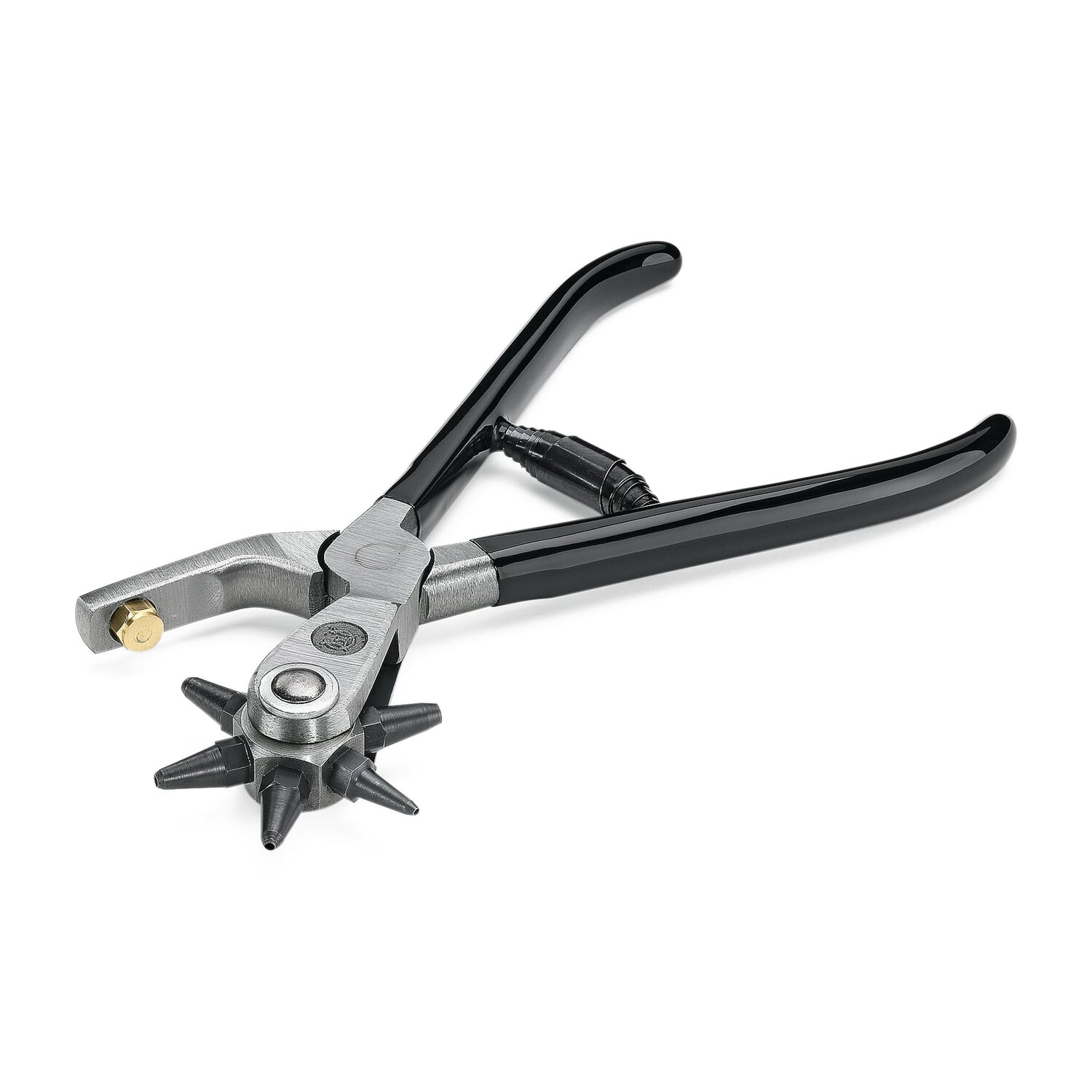Revolving punch pliers steel