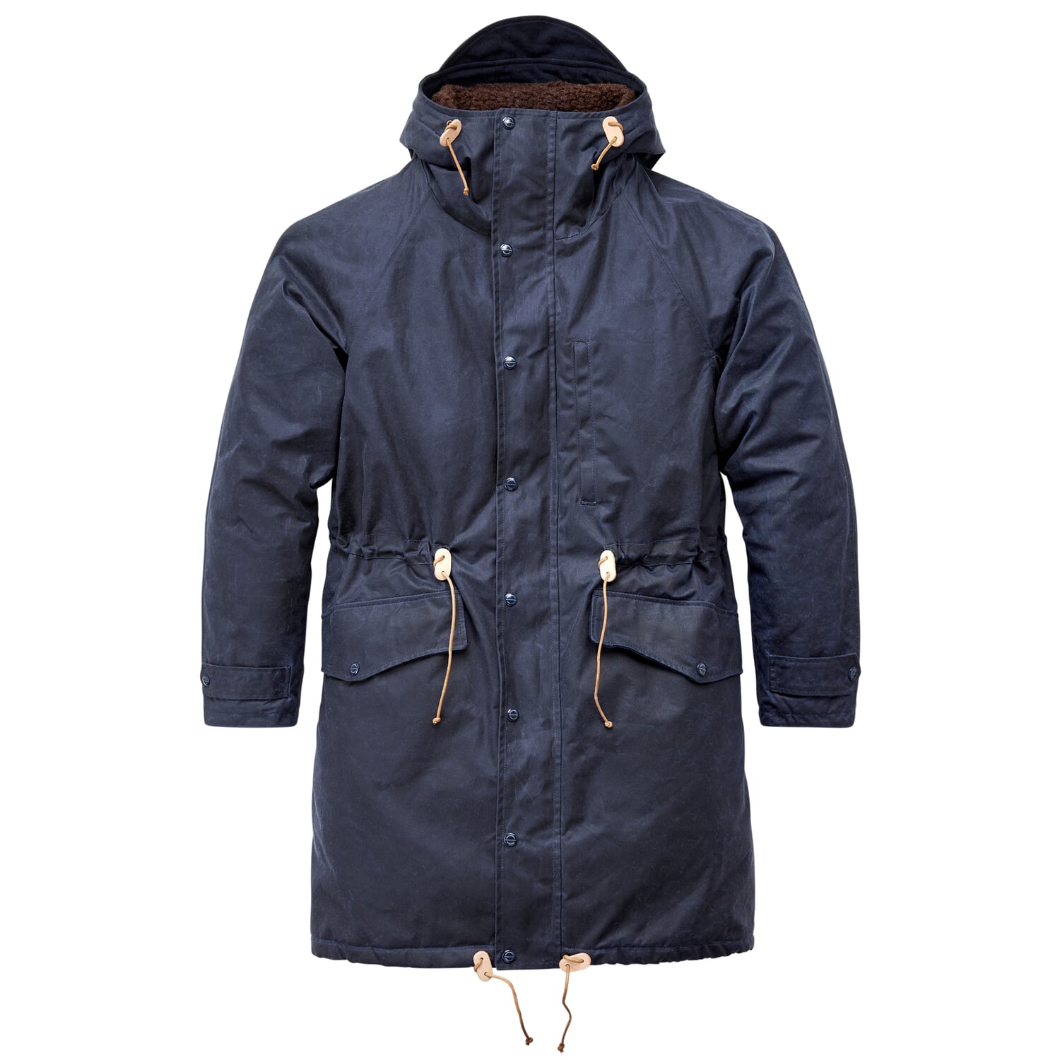 Mens parka lined