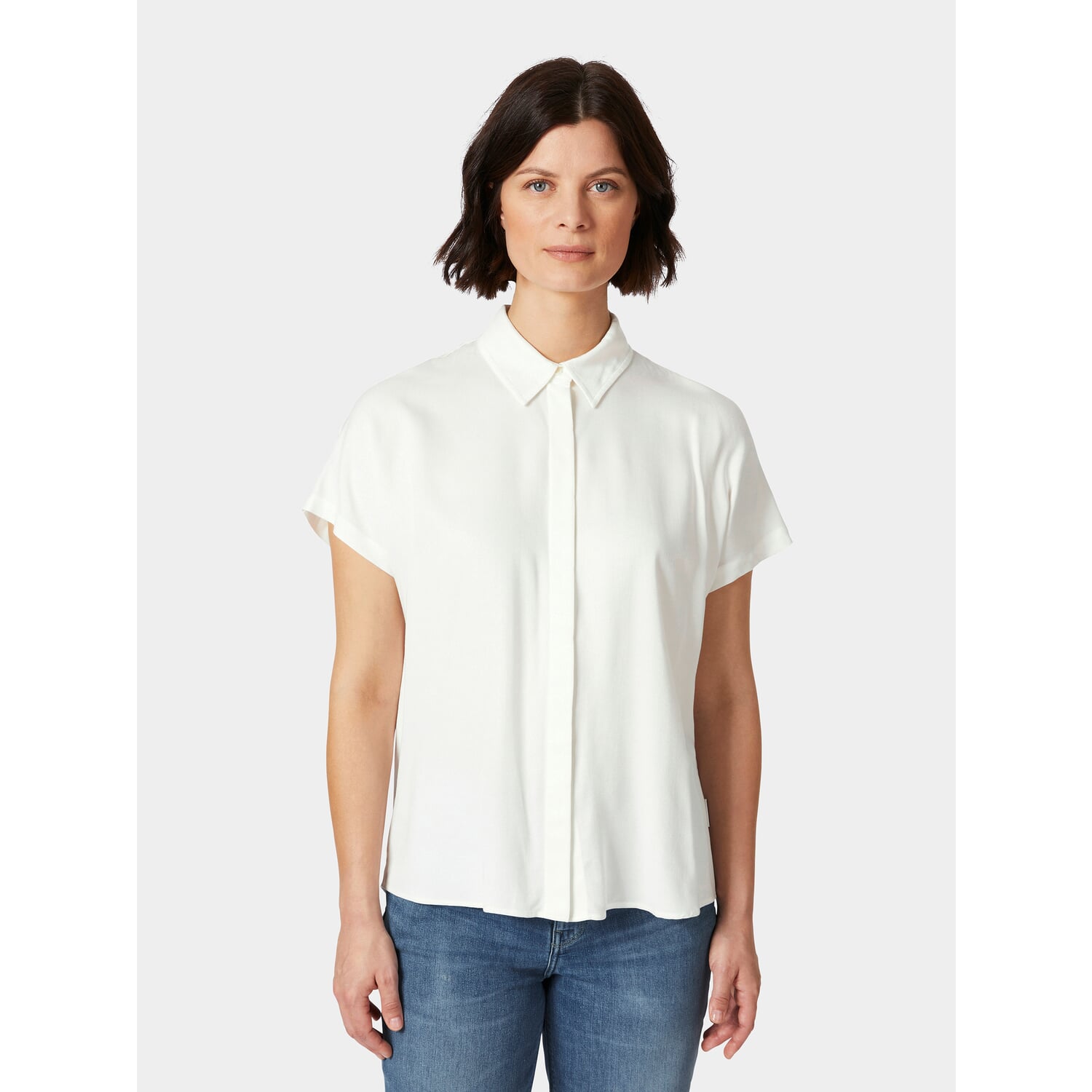 Ladies blouse short sleeve