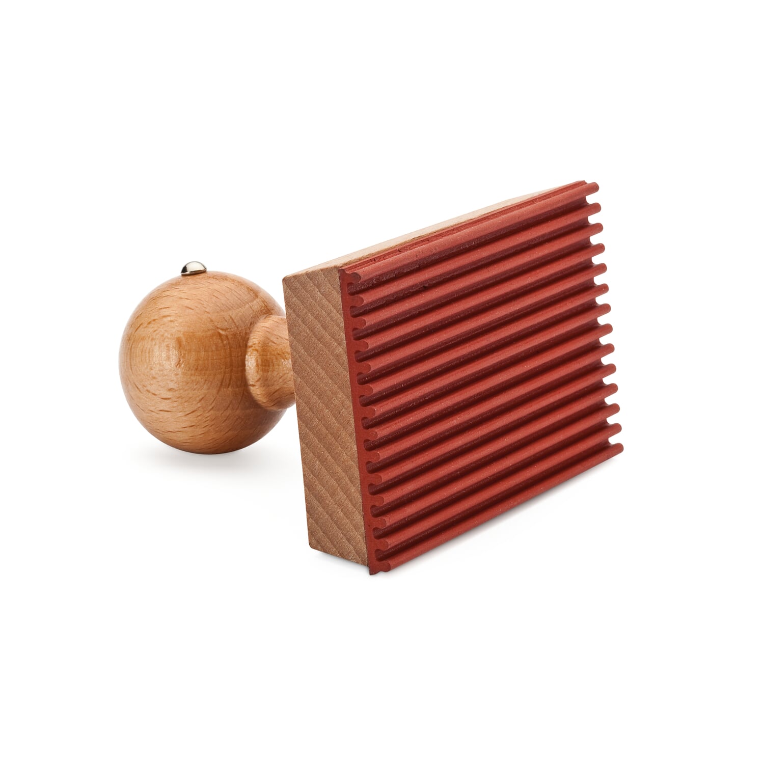 Hand stamp beech wood