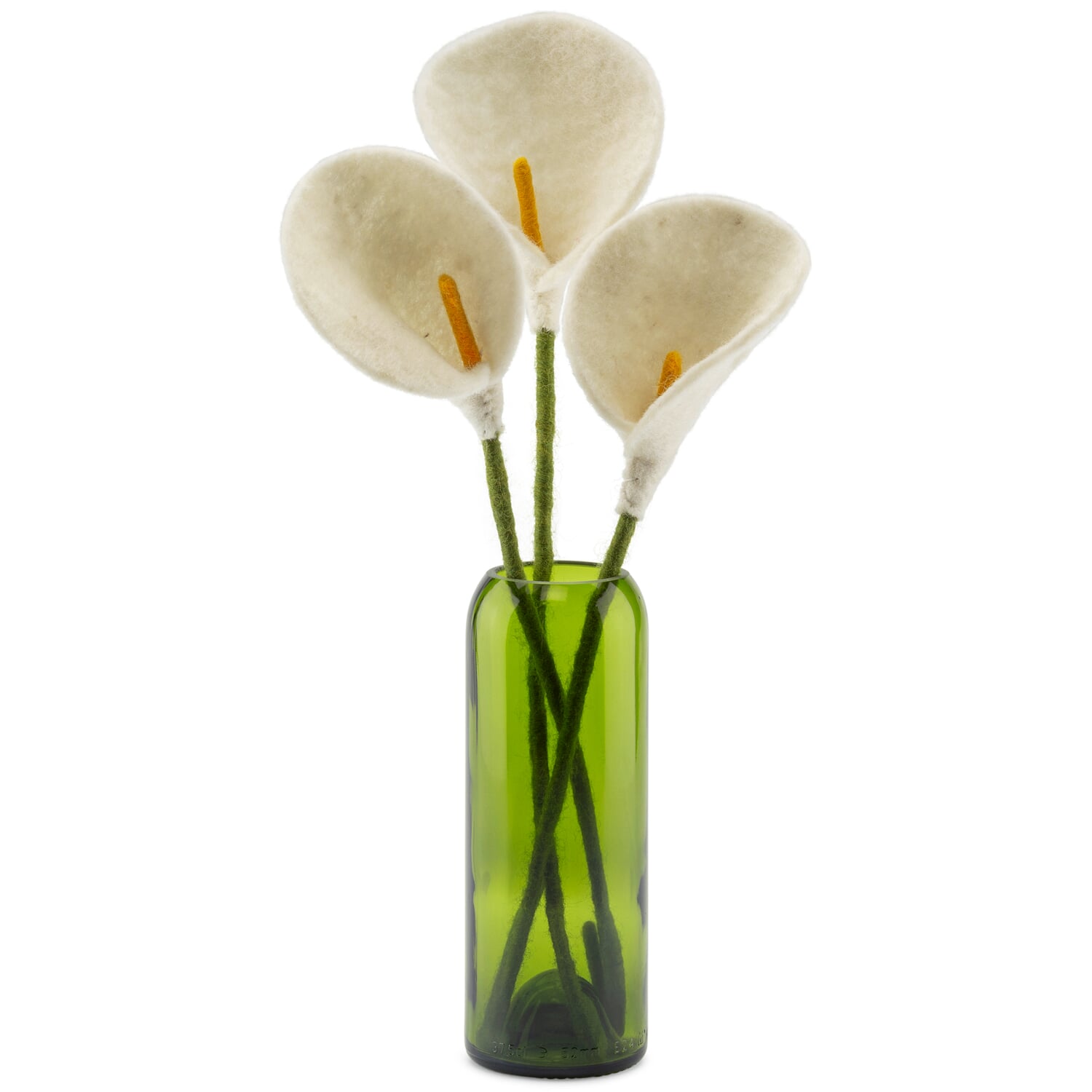 Bouquet calla felt white