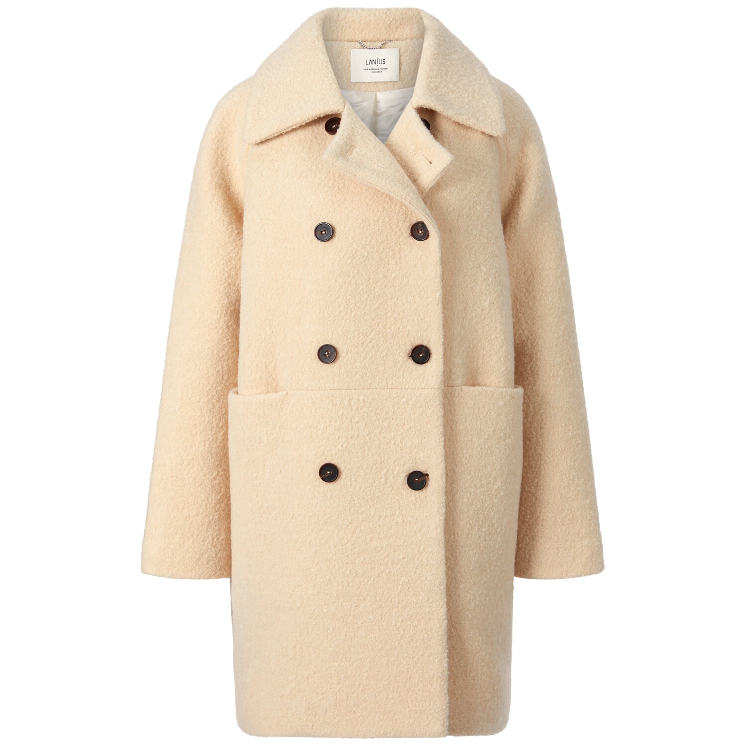 Ladies boucl&eacute; coat