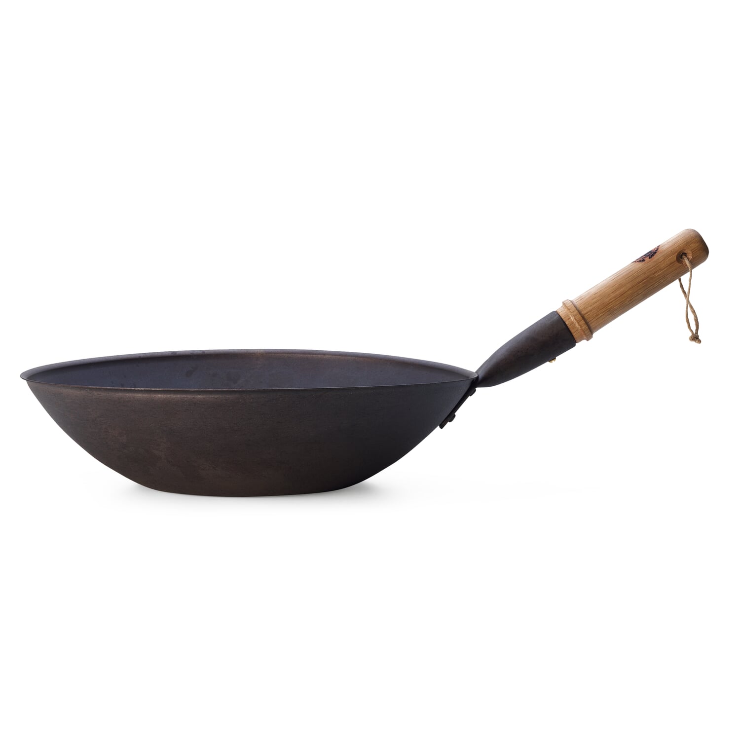 Wok burnished