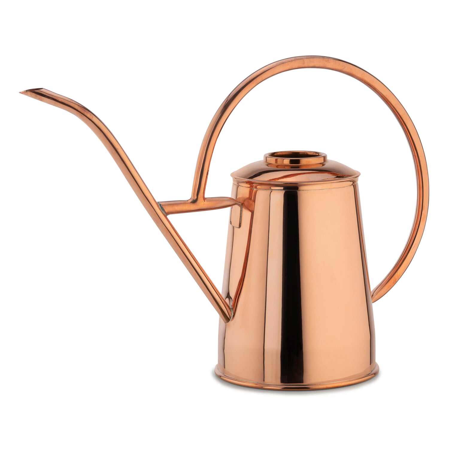Watering can copper polished large