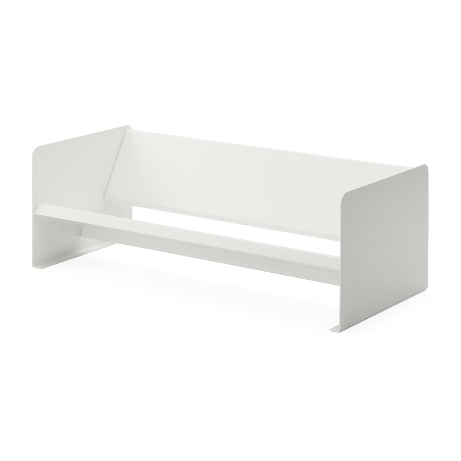 Desk bookcase steel plate