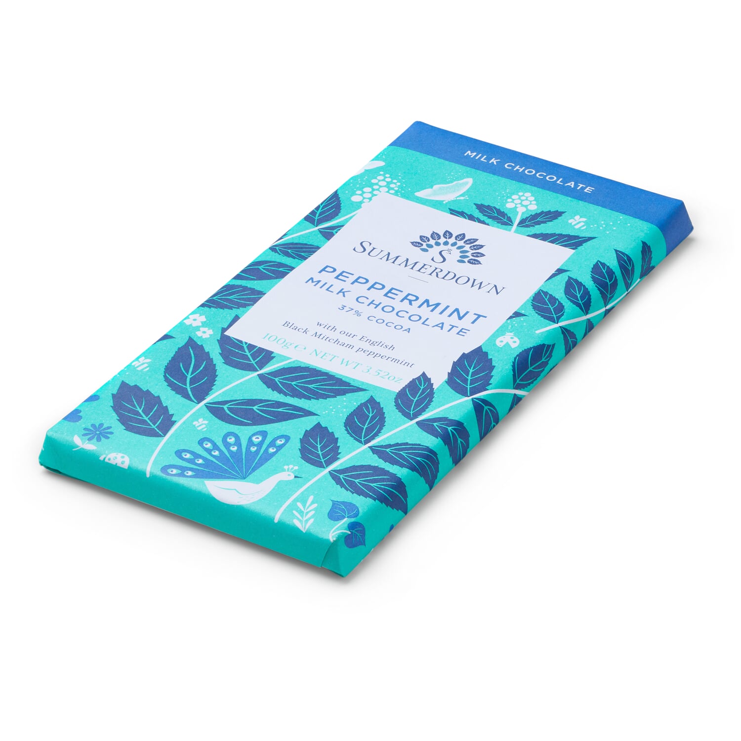 Summerdown milk chocolate with peppermint