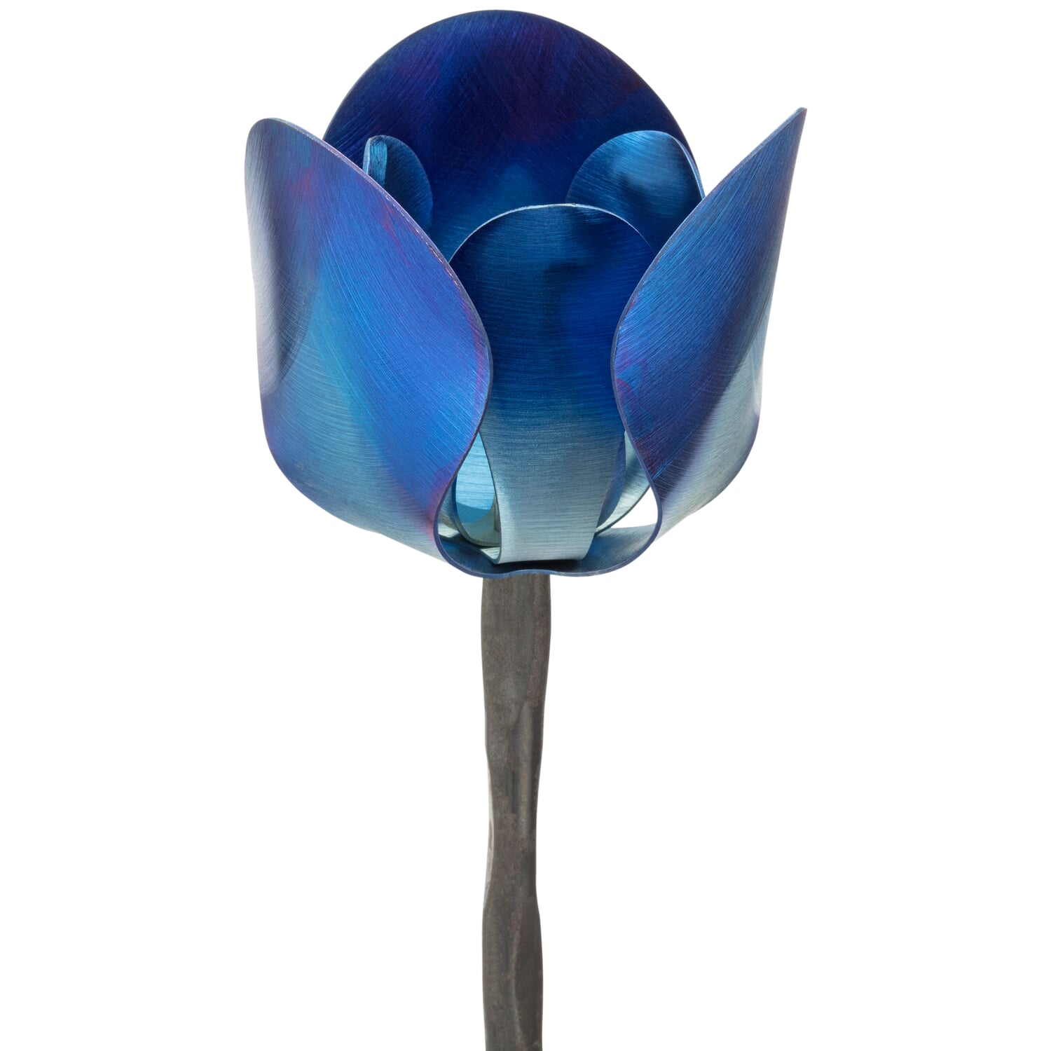 Planting rod titanium flower