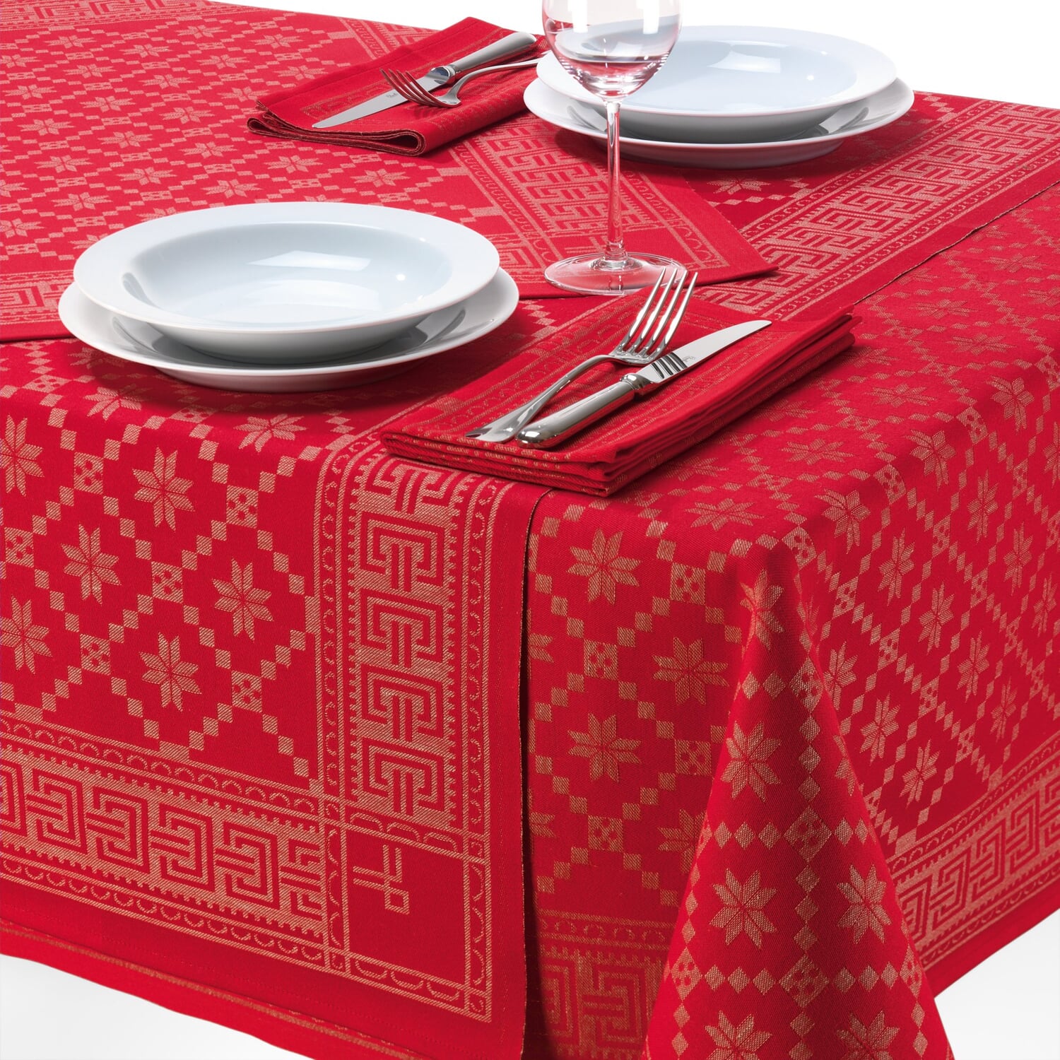Swedish napkins red