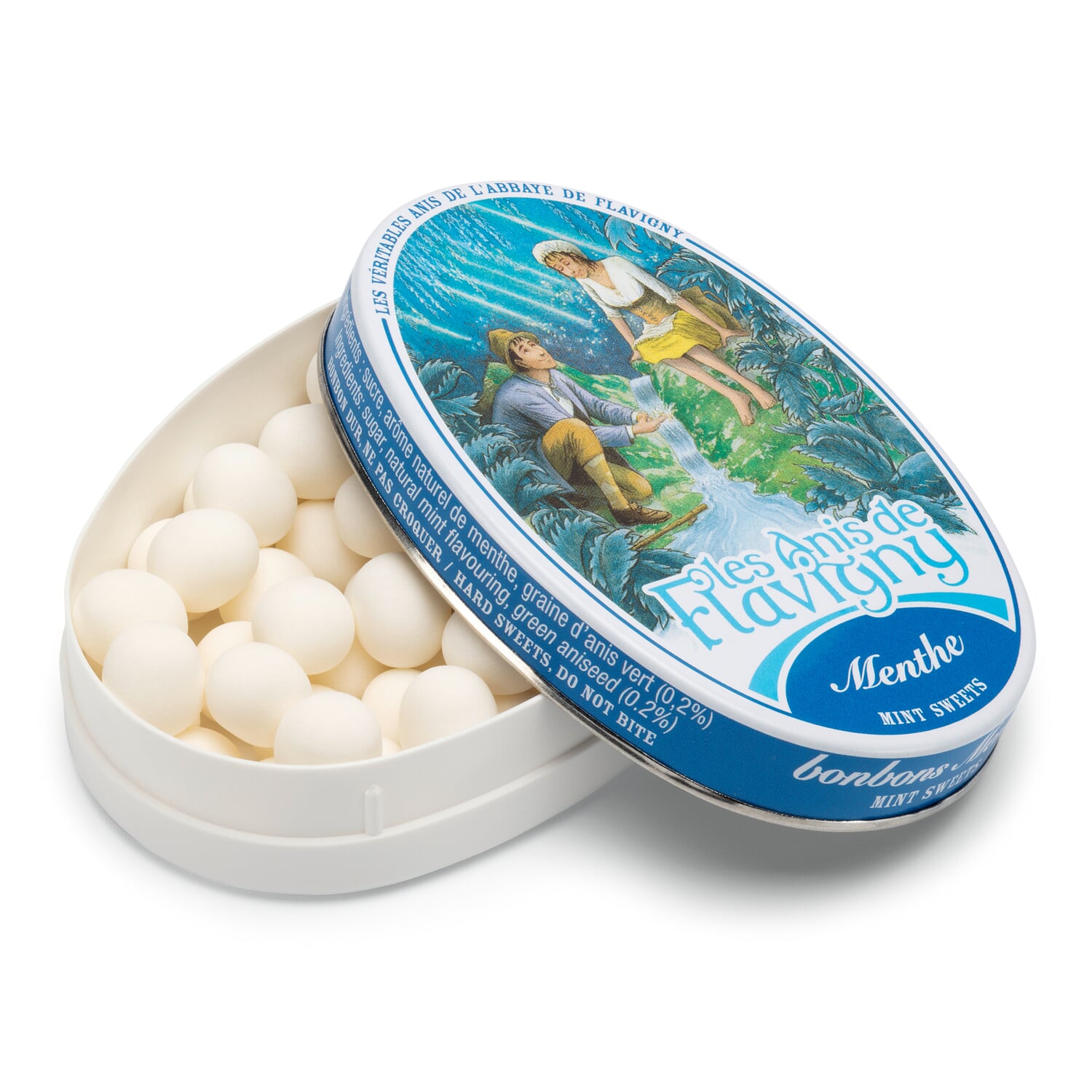 Anise pastilles mint single tin