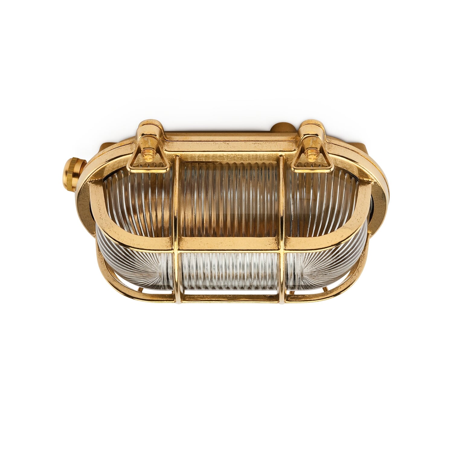 Basement light brass