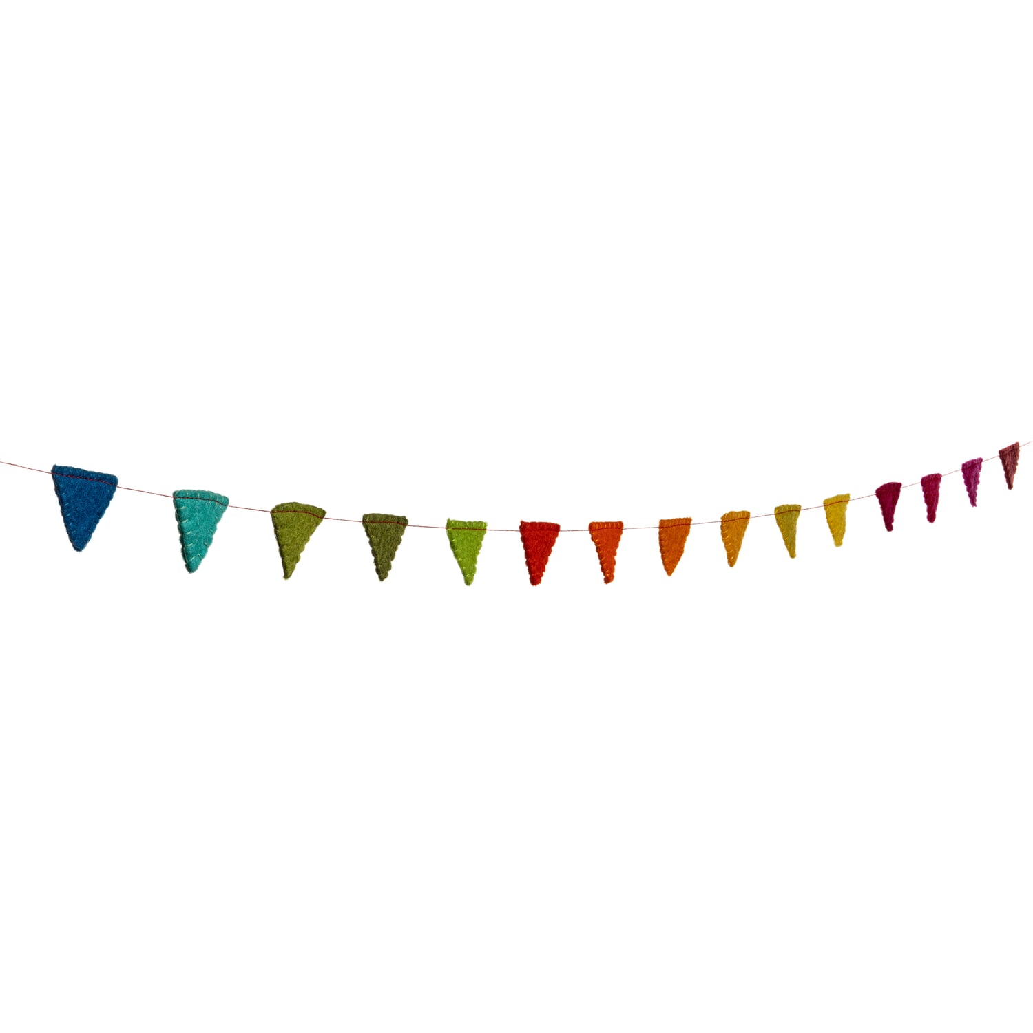 Pennant chain felt