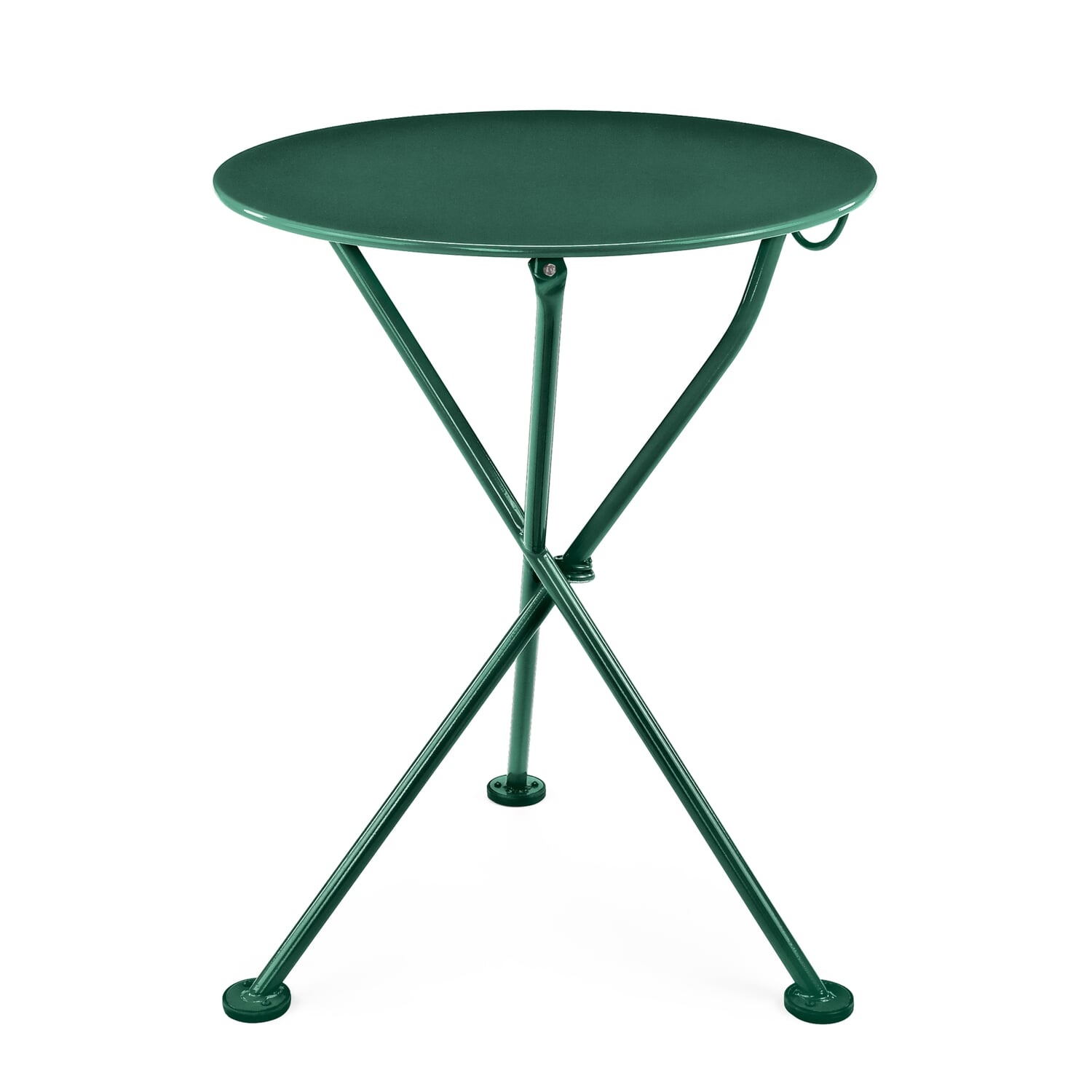 Folding balcony table steel