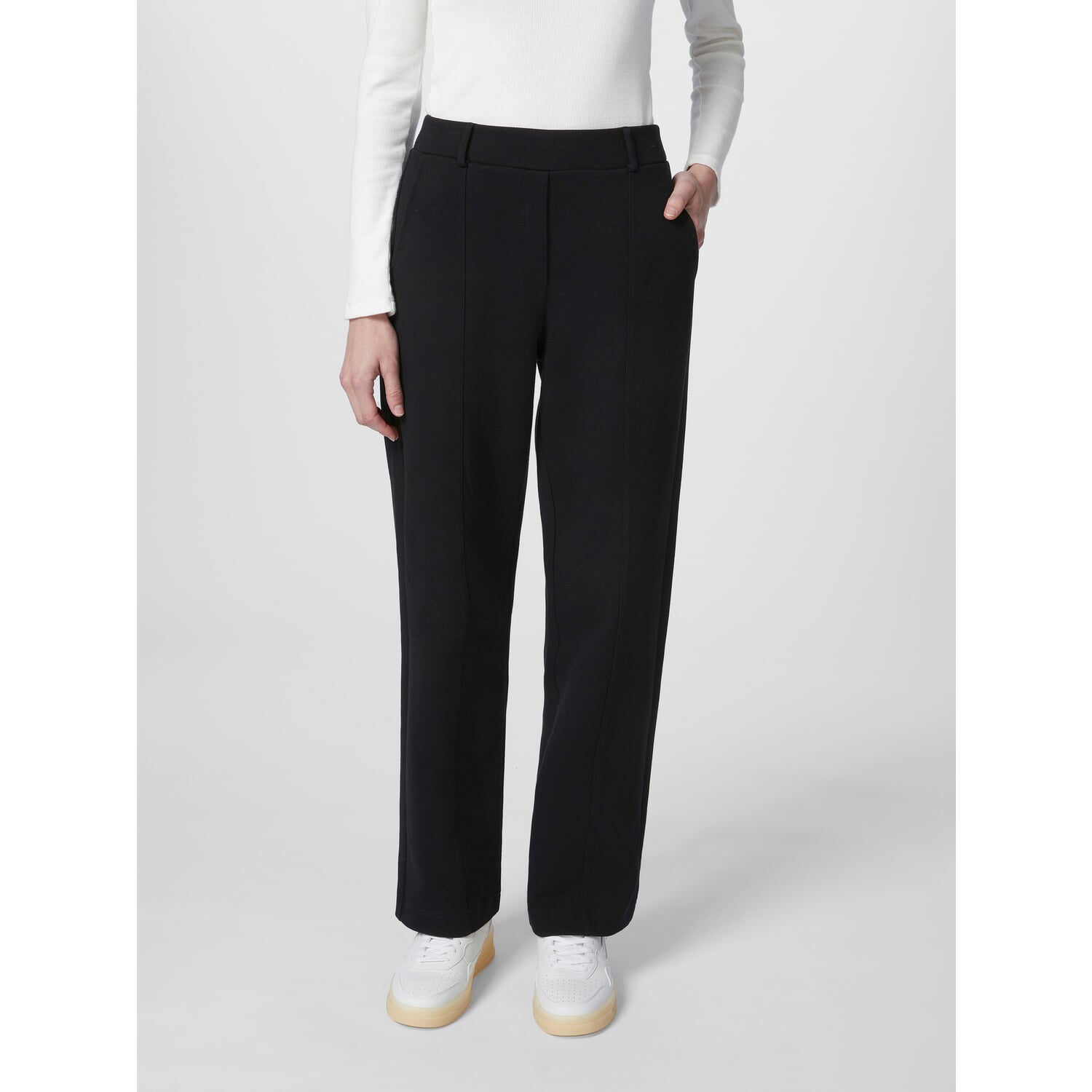 Ladies' heavy jersey trousers