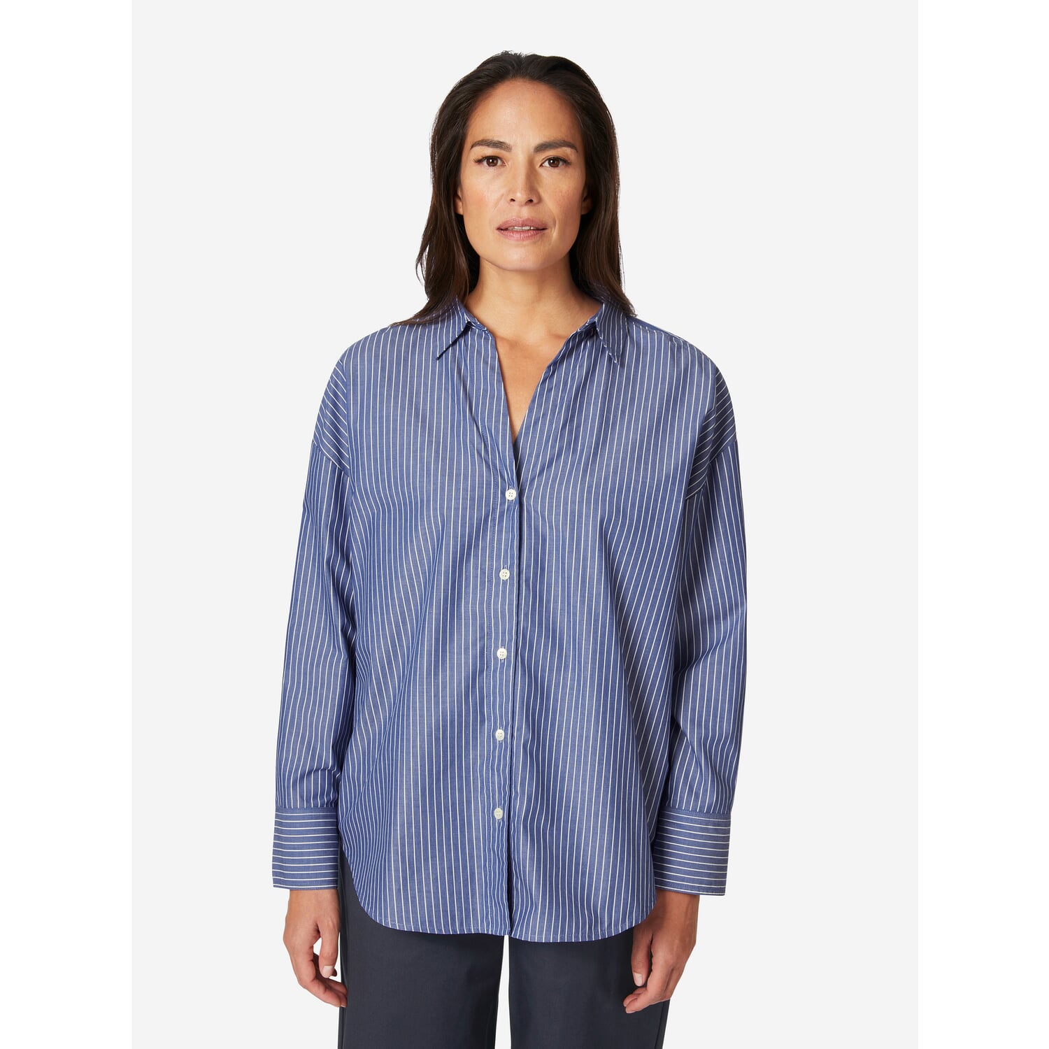 Ladies blouse striped