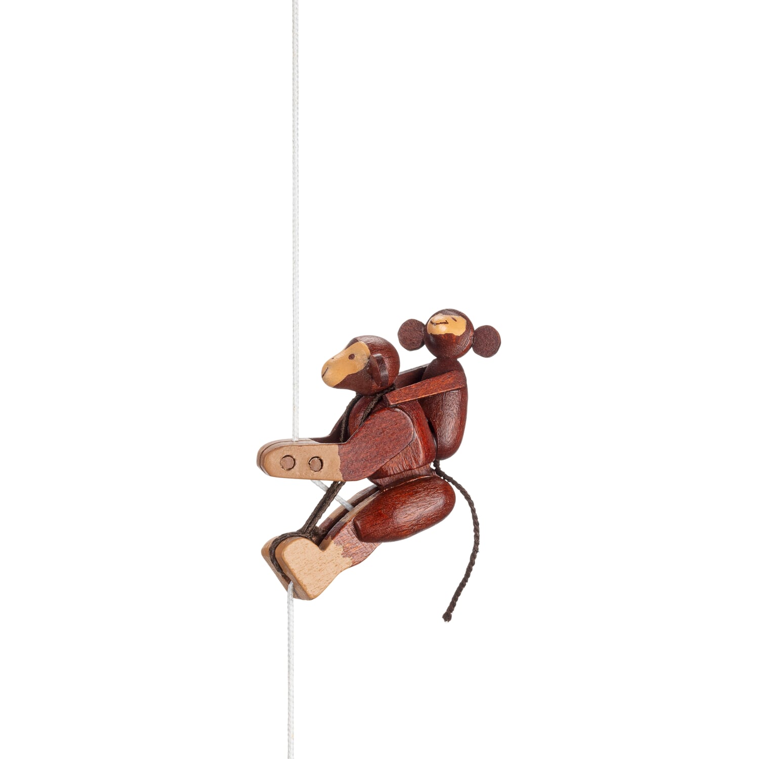 Monkey climbing figure