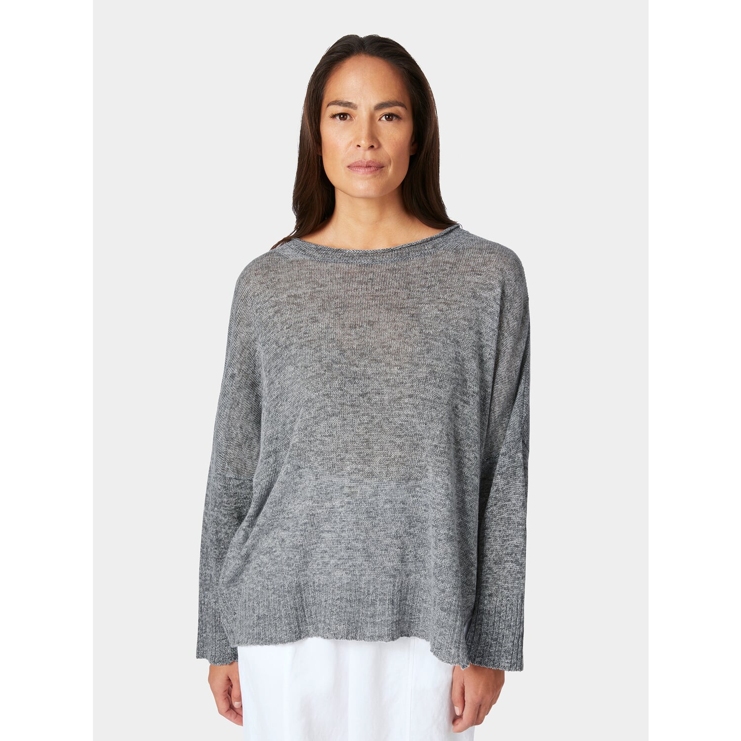 Ladies linen sweater