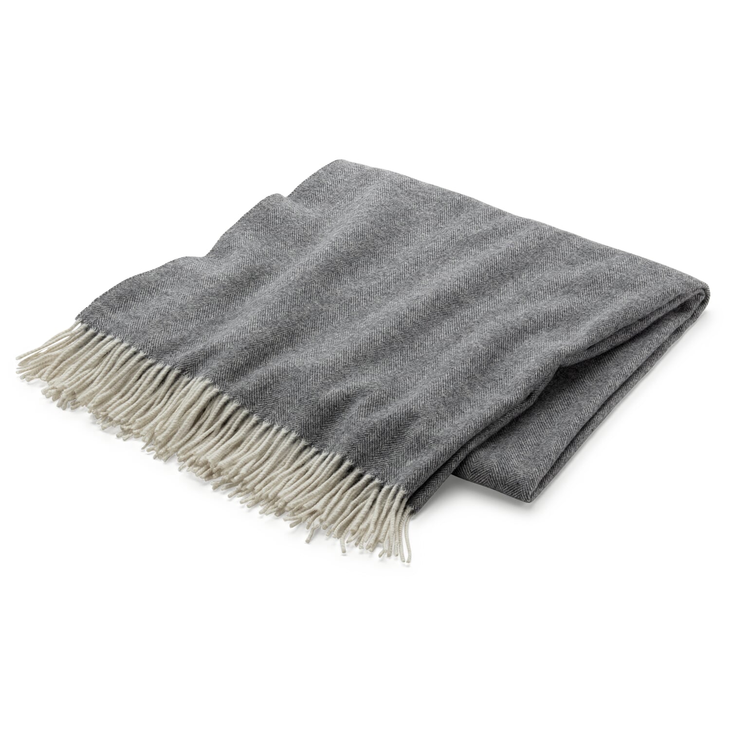 Blanket lambswool herringbone