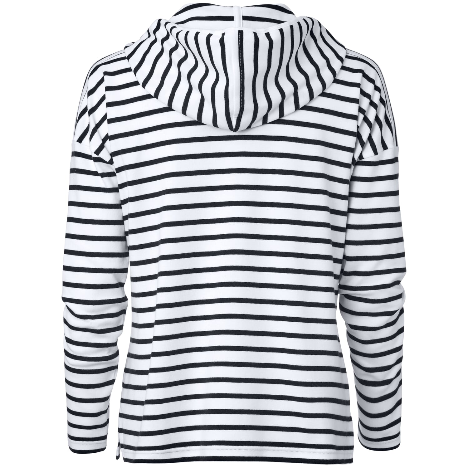 Ladies hoodie striped