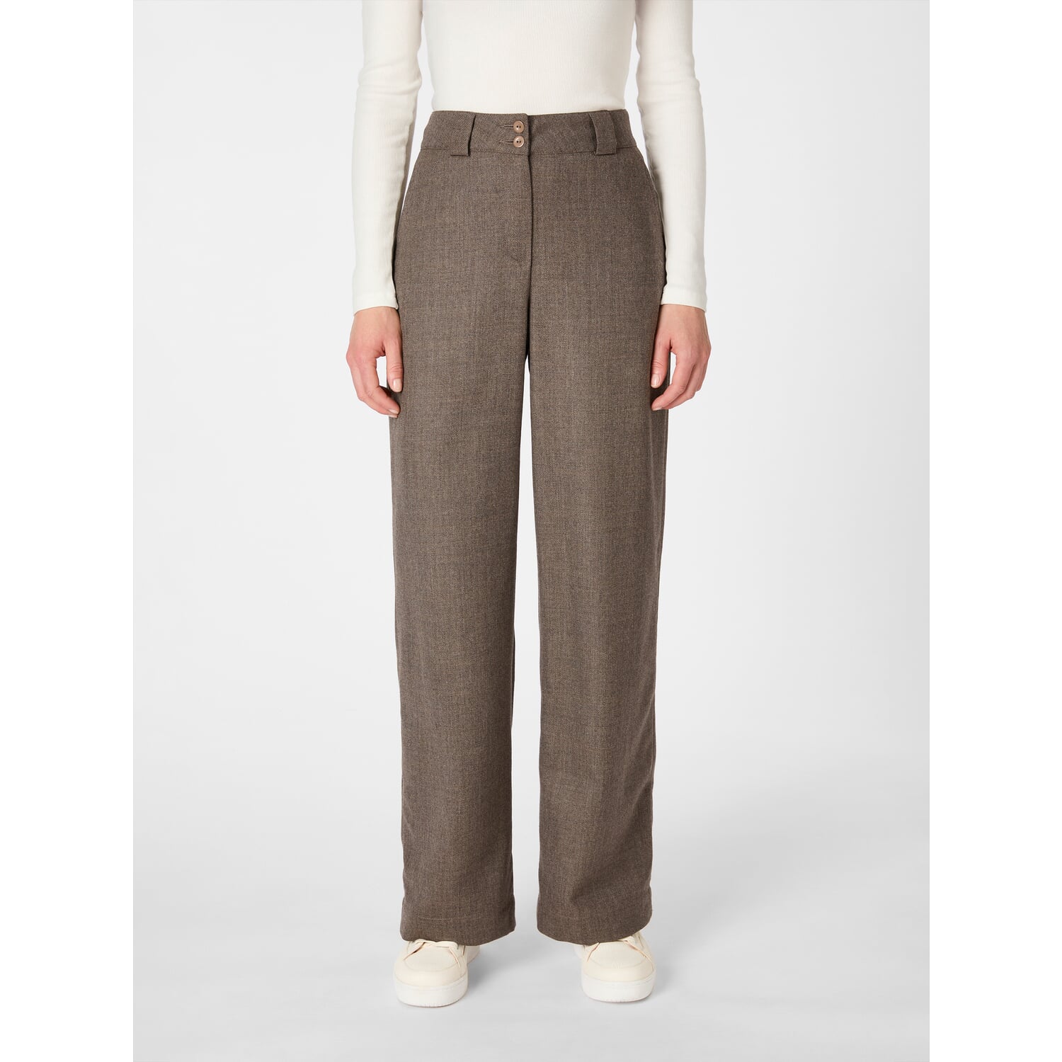 Women's pants virgin wool