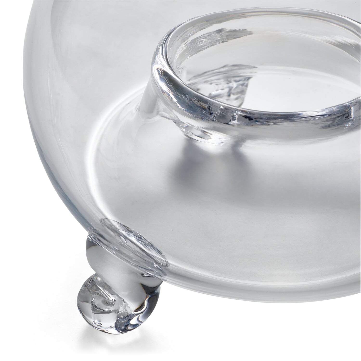 Insect trap glass mouth blown