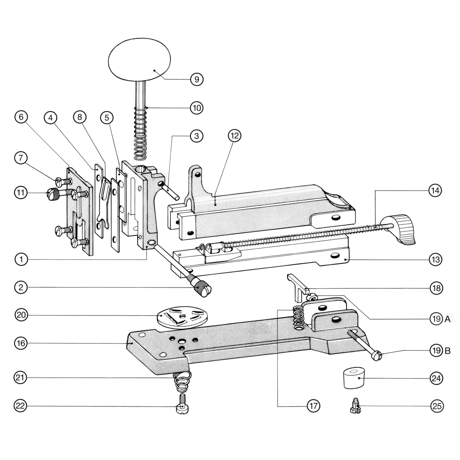 El Casco table stapler M10