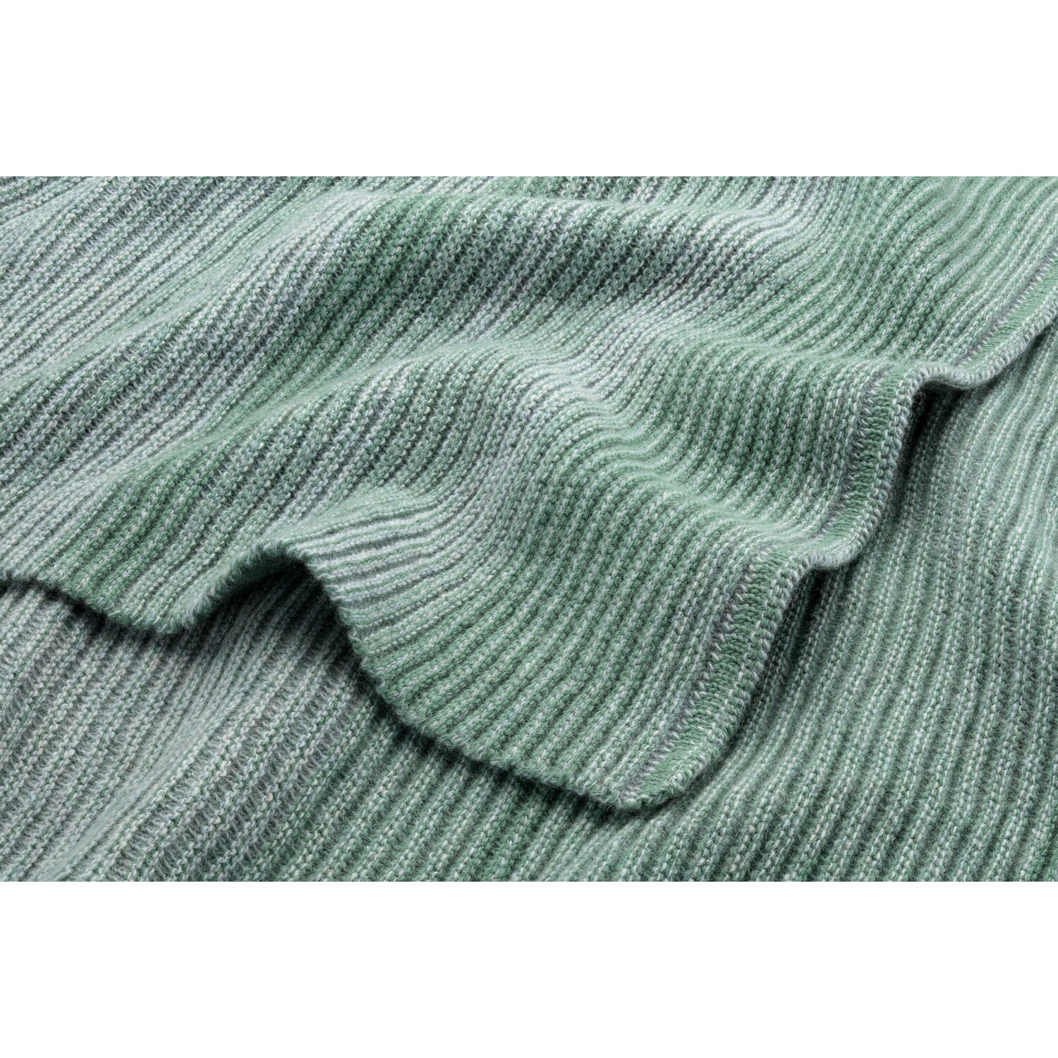 Unisex knitted scarf mottled