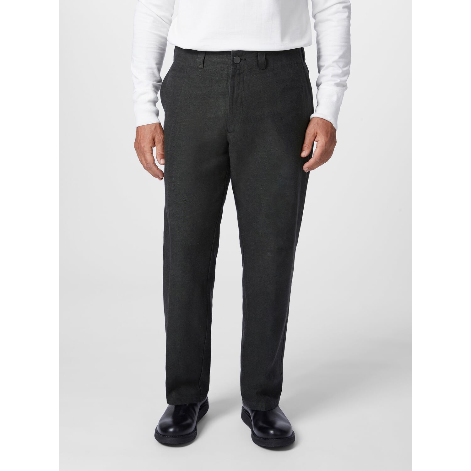 Men's trousers cropped waistband