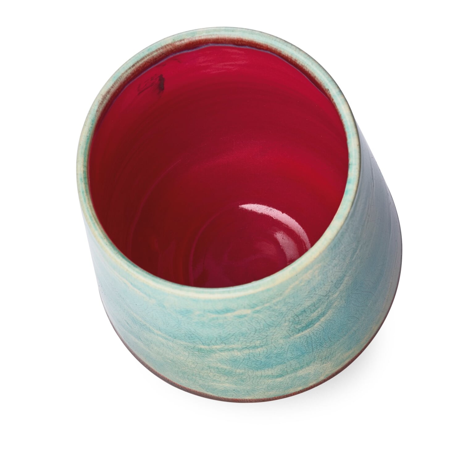 Bogler drinking vessel sky blue raspberry