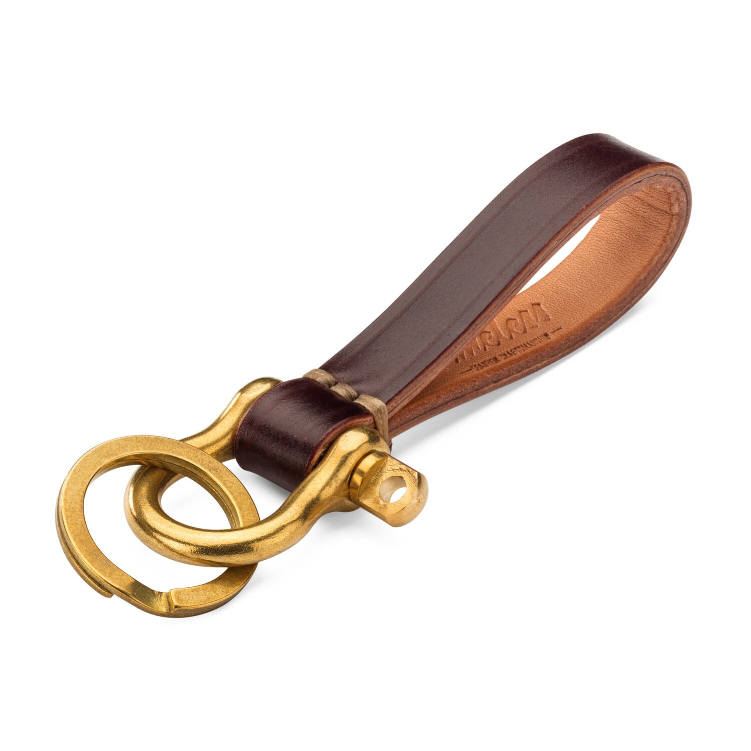 Timeless Cordovan Key Ring