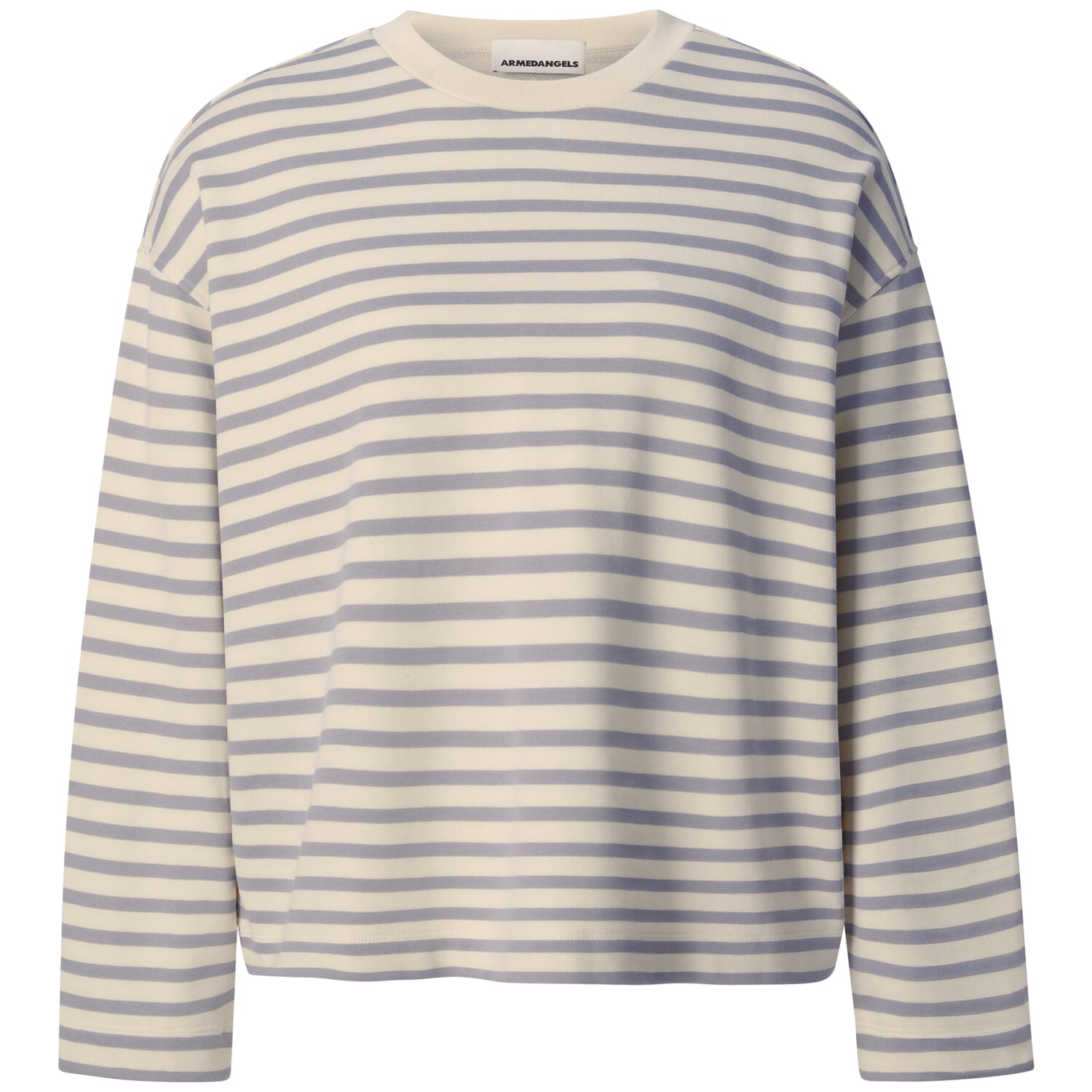 Ladies sweatshirt striped