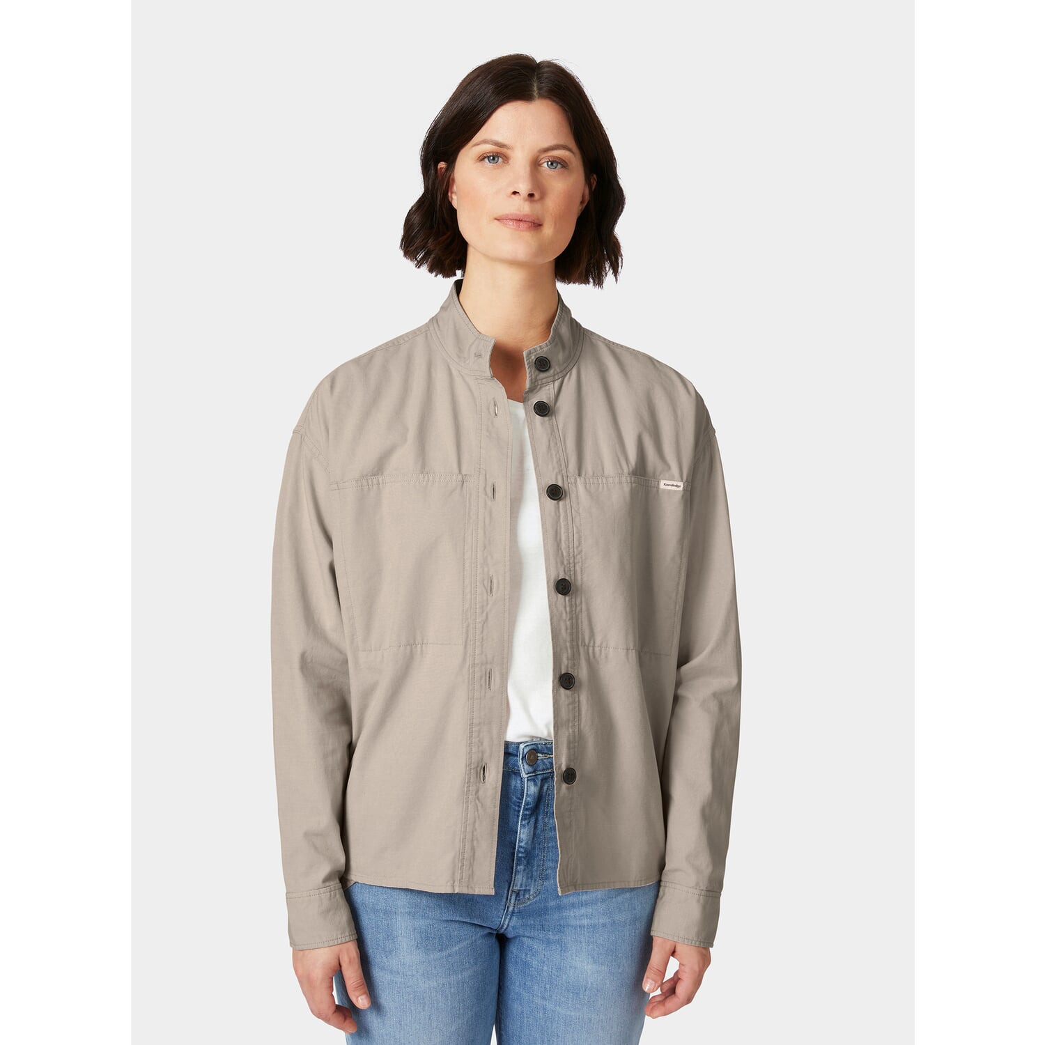 Ladies shirt jacket