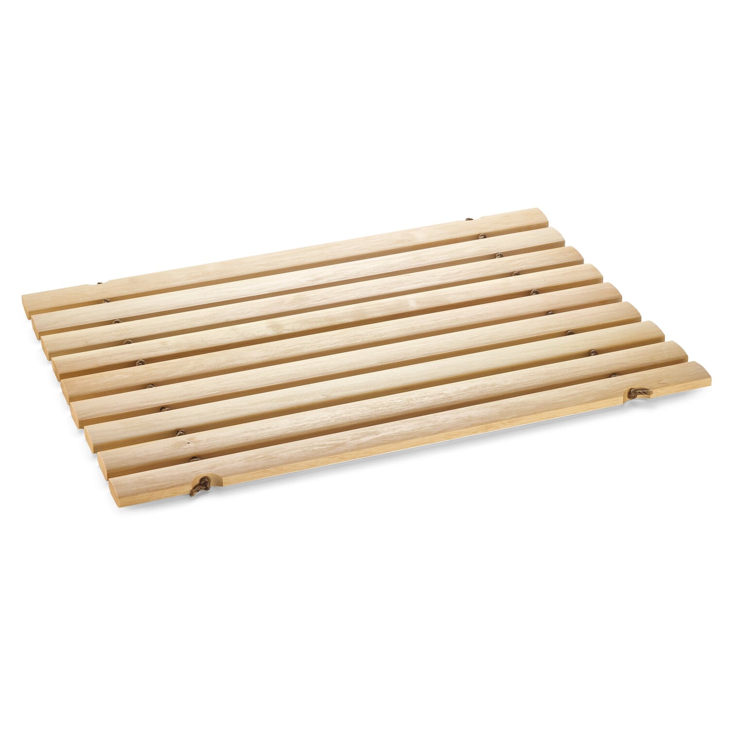 Bath mat birch wood