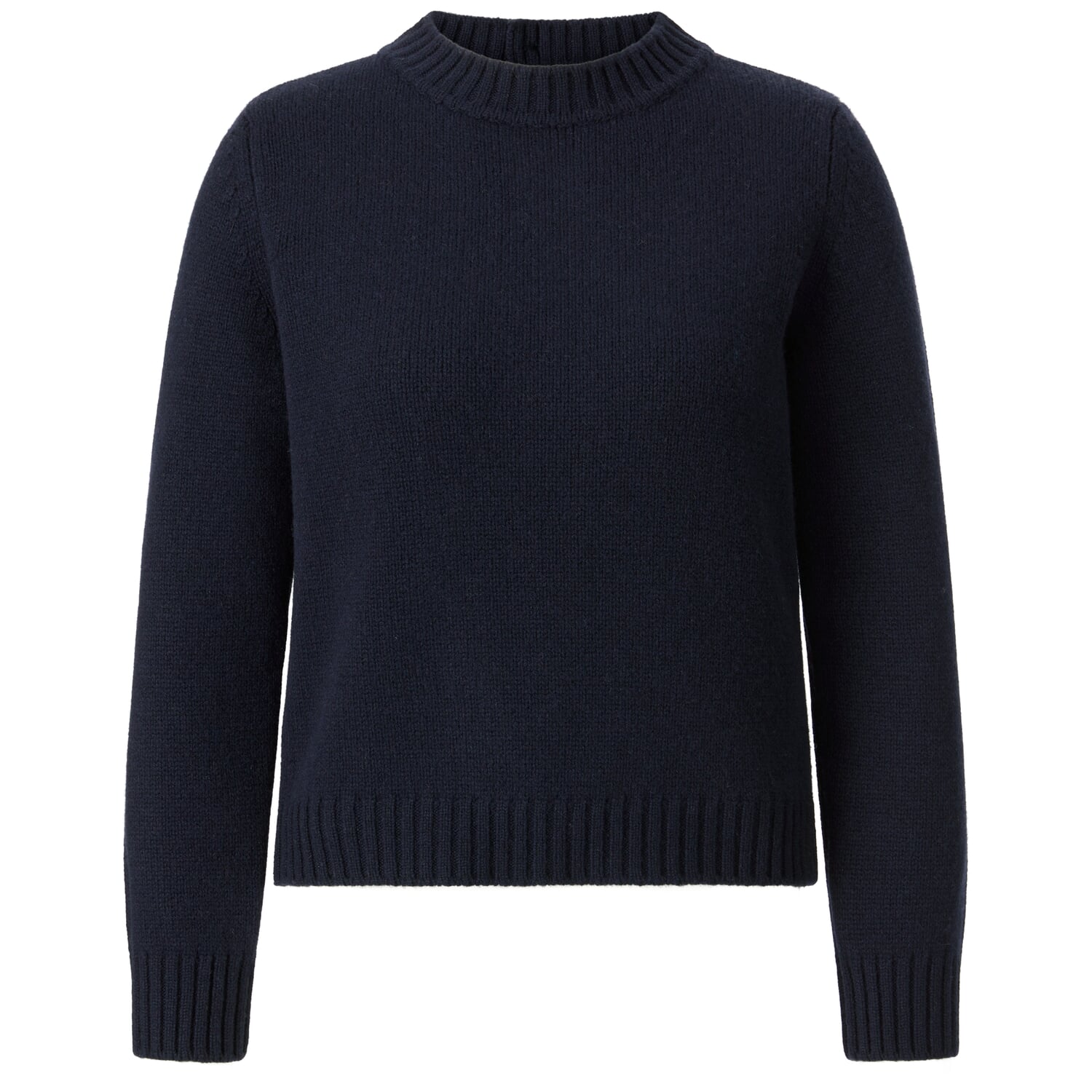 Women's sweater with button placket