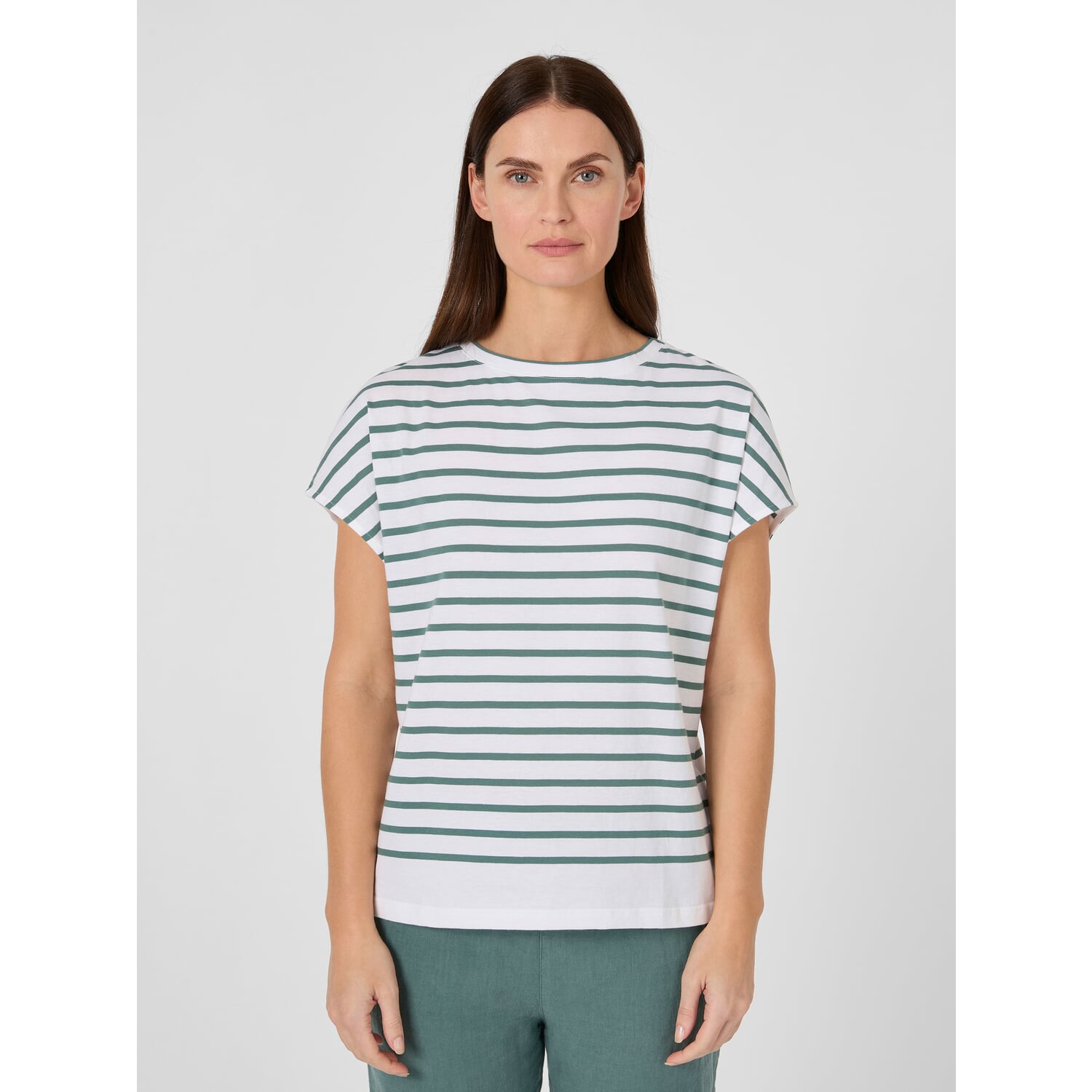 Striped women's top