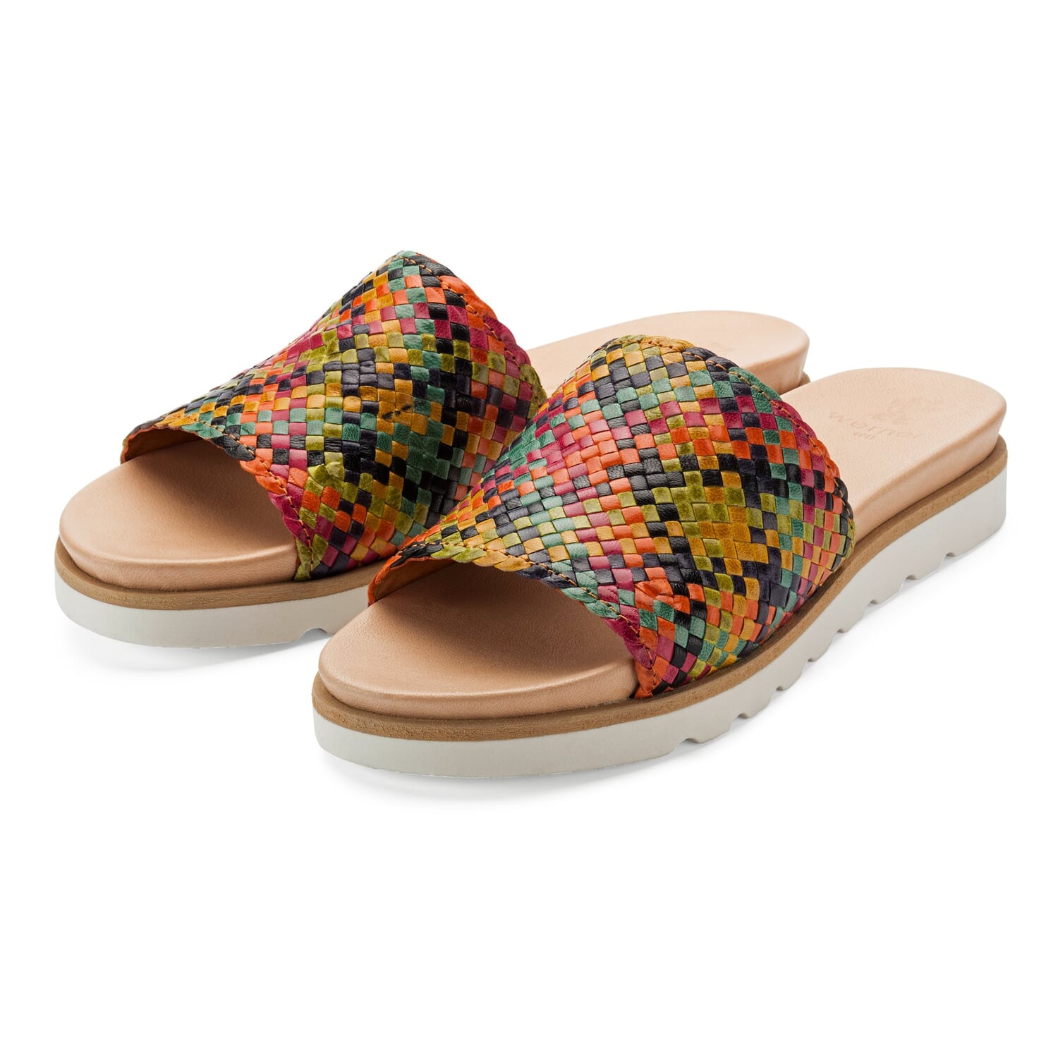 Ladies braided mules