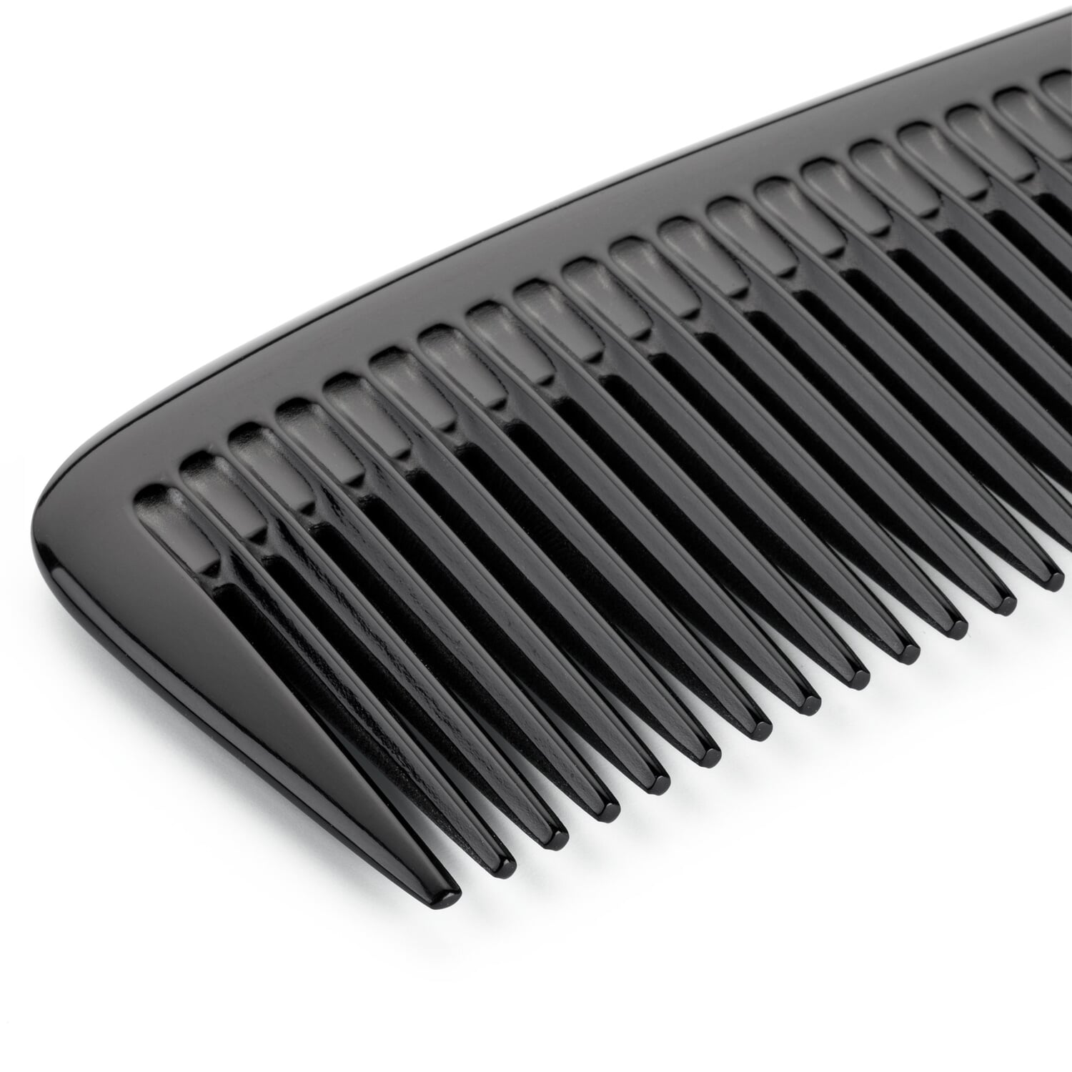 Handle comb ebonite