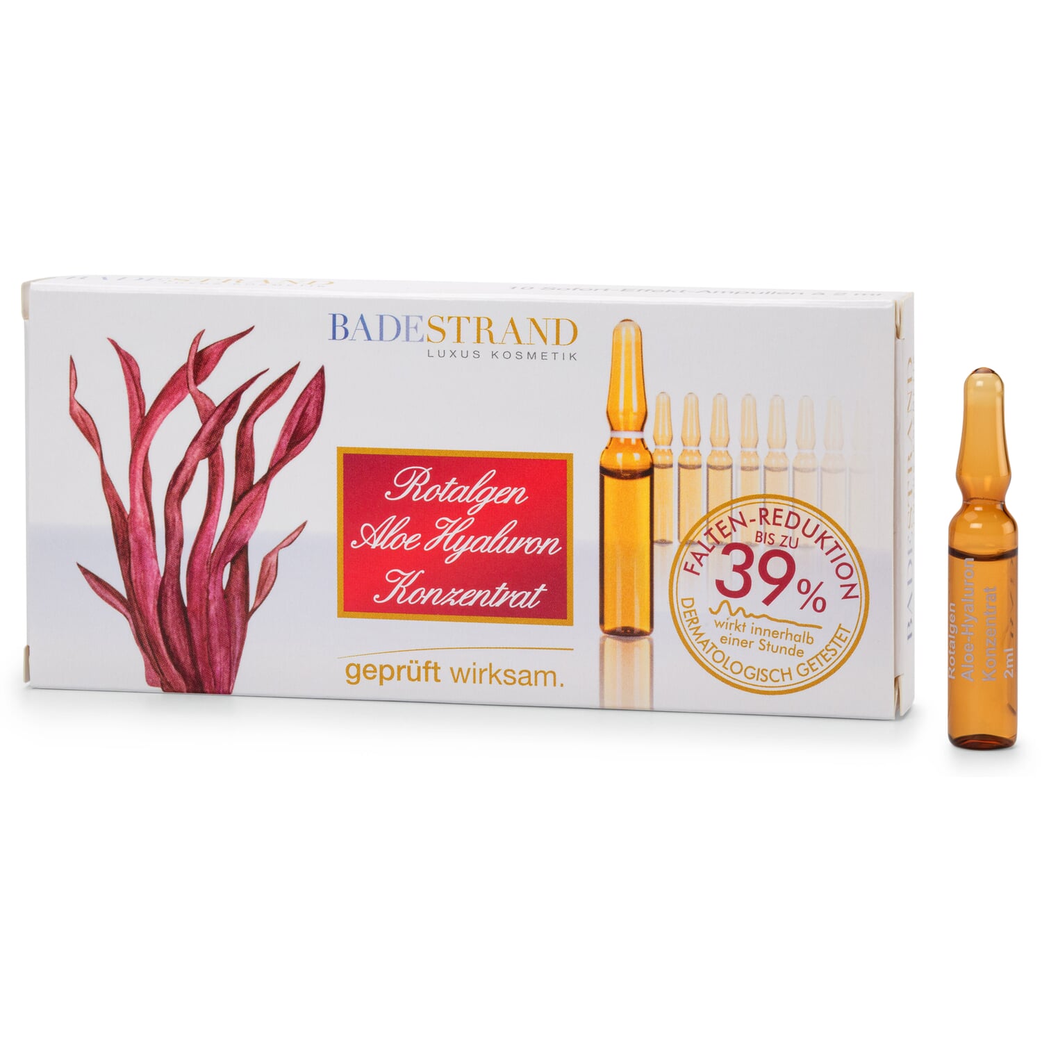 Red algae aloe hyaluron concentrate