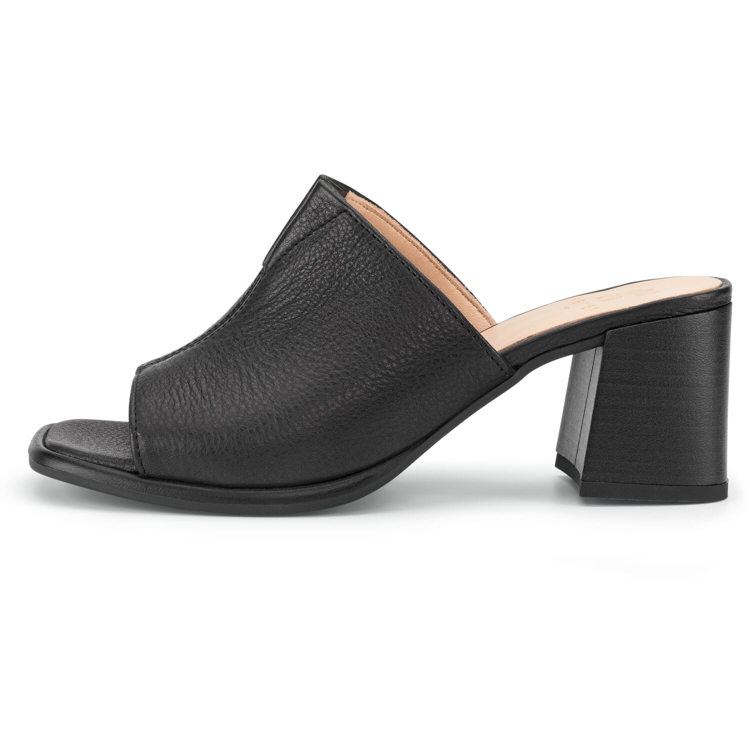 Women's mule with heel