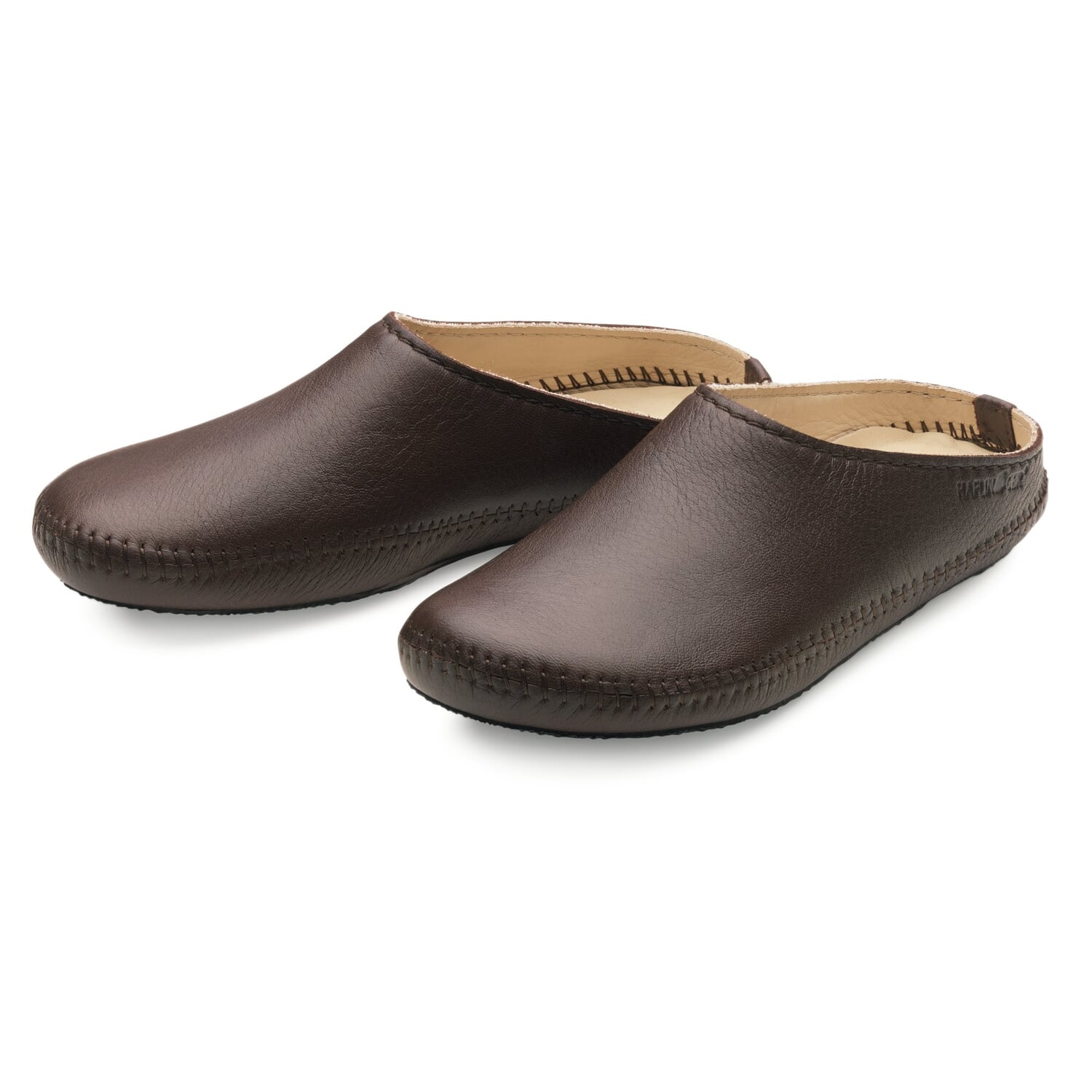 Unisex slipper cowhide